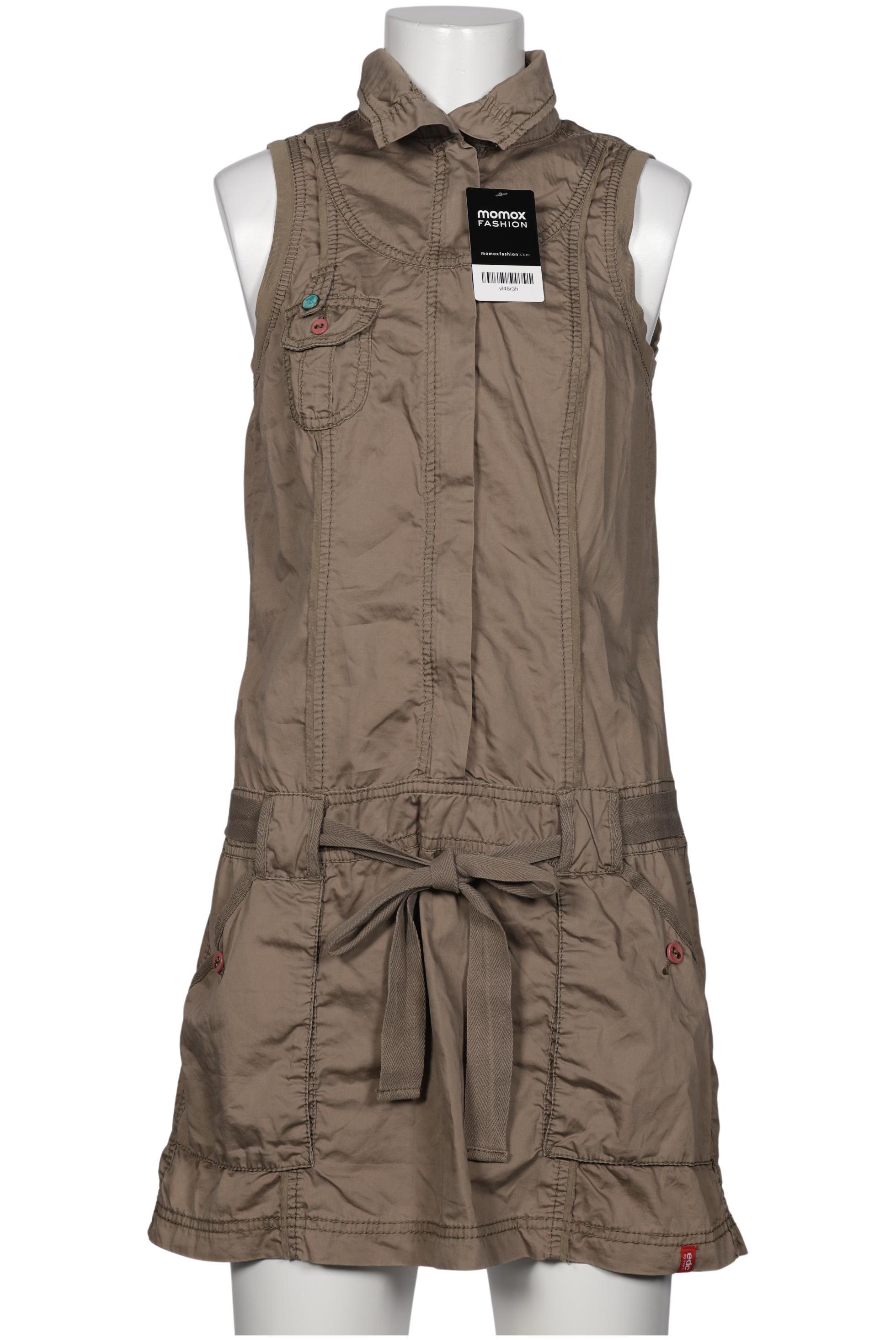 

edc by Esprit Damen Kleid, grün, Gr. 38