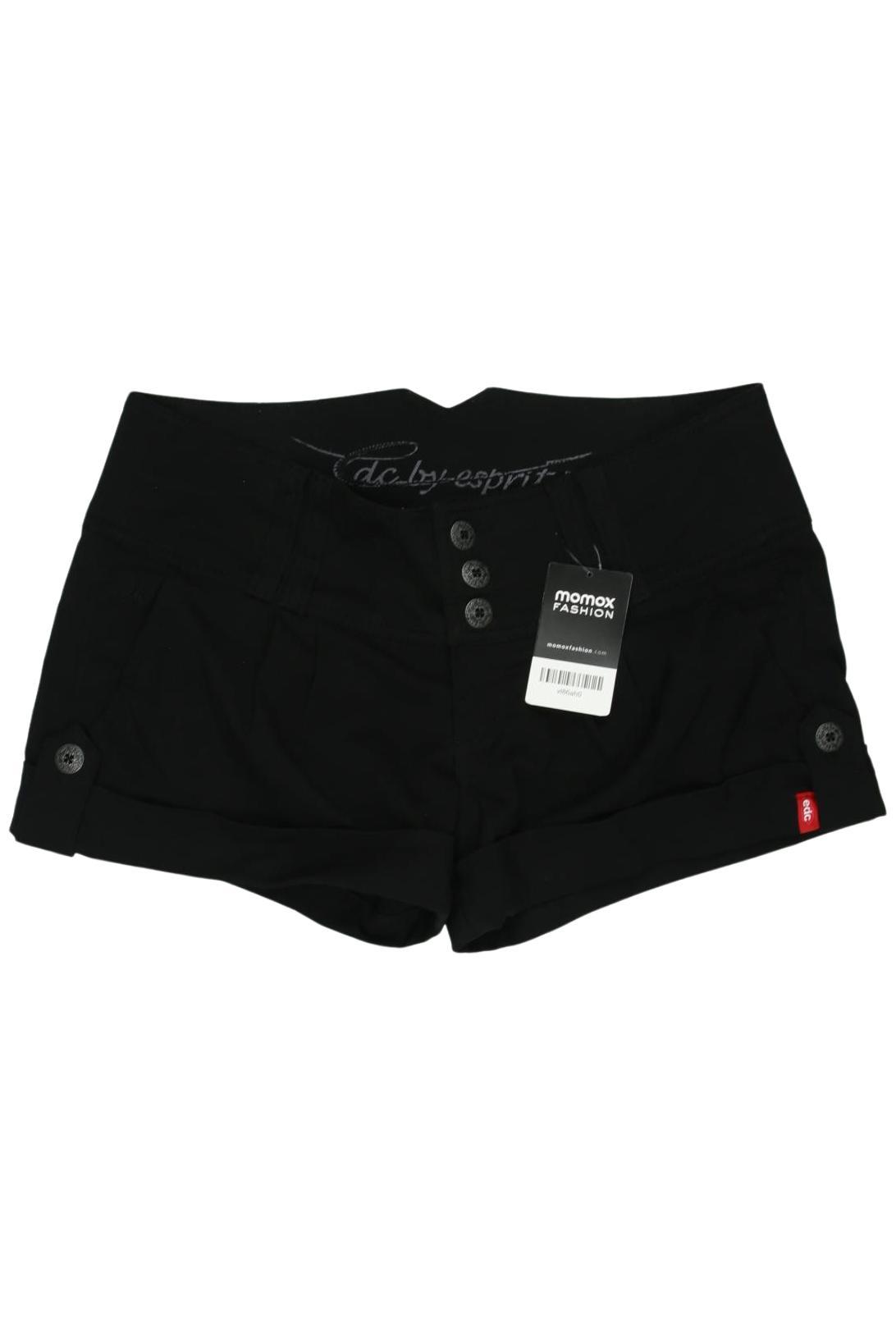 

edc by Esprit Damen Shorts, schwarz, Gr. 36