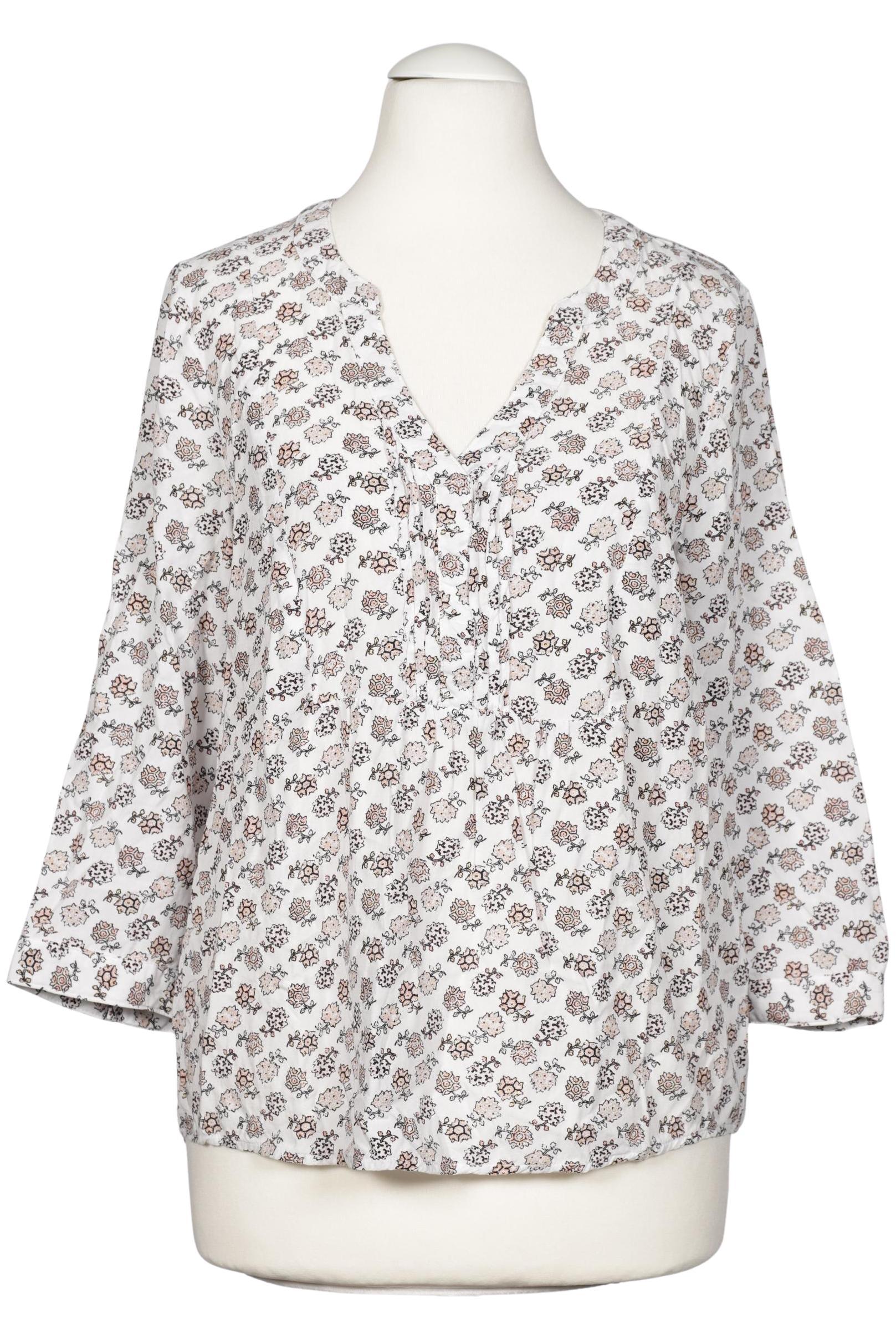 

edc by Esprit Damen Bluse, weiß, Gr. 34