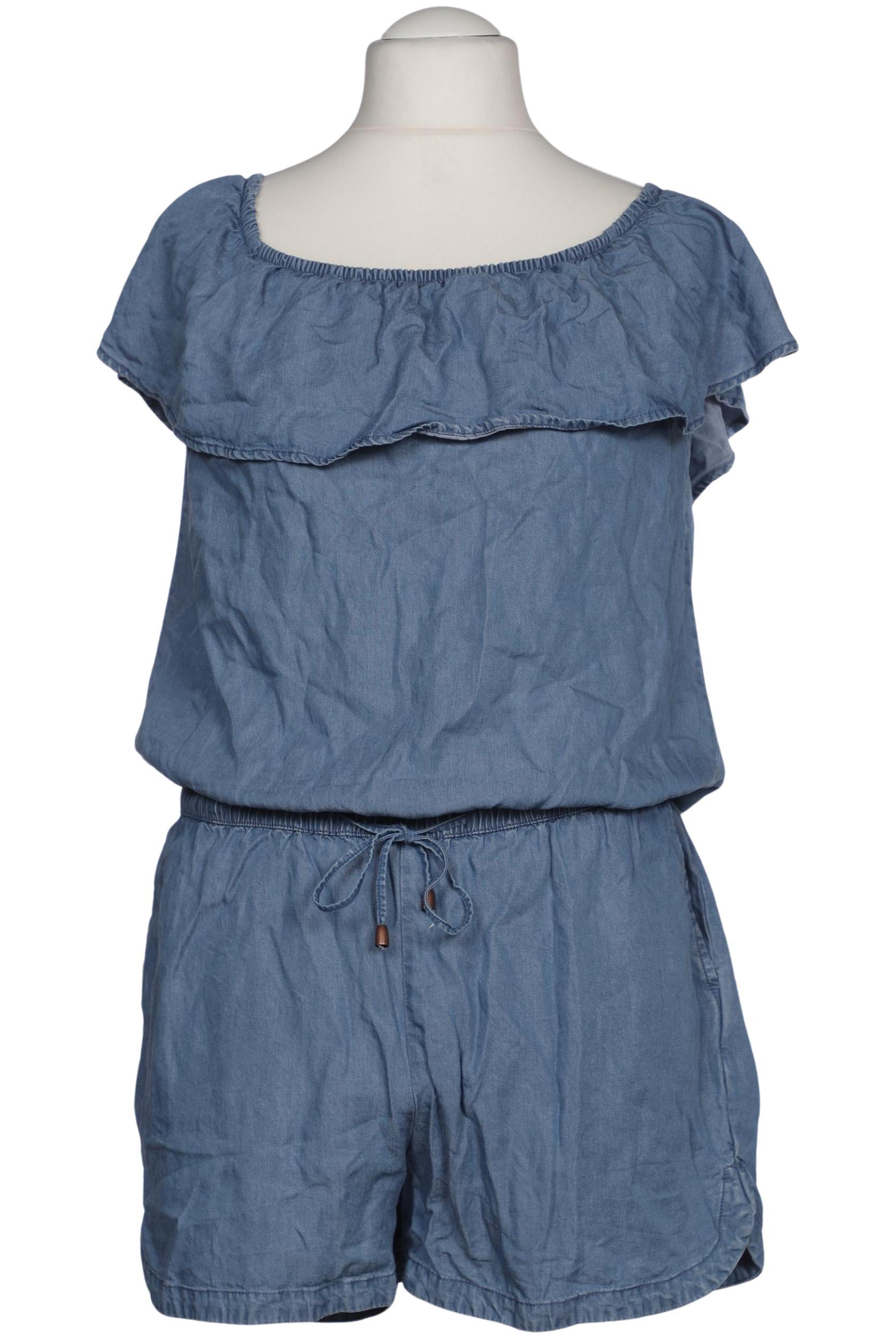 

edc by Esprit Damen Jumpsuit/Overall, blau, Gr. 42