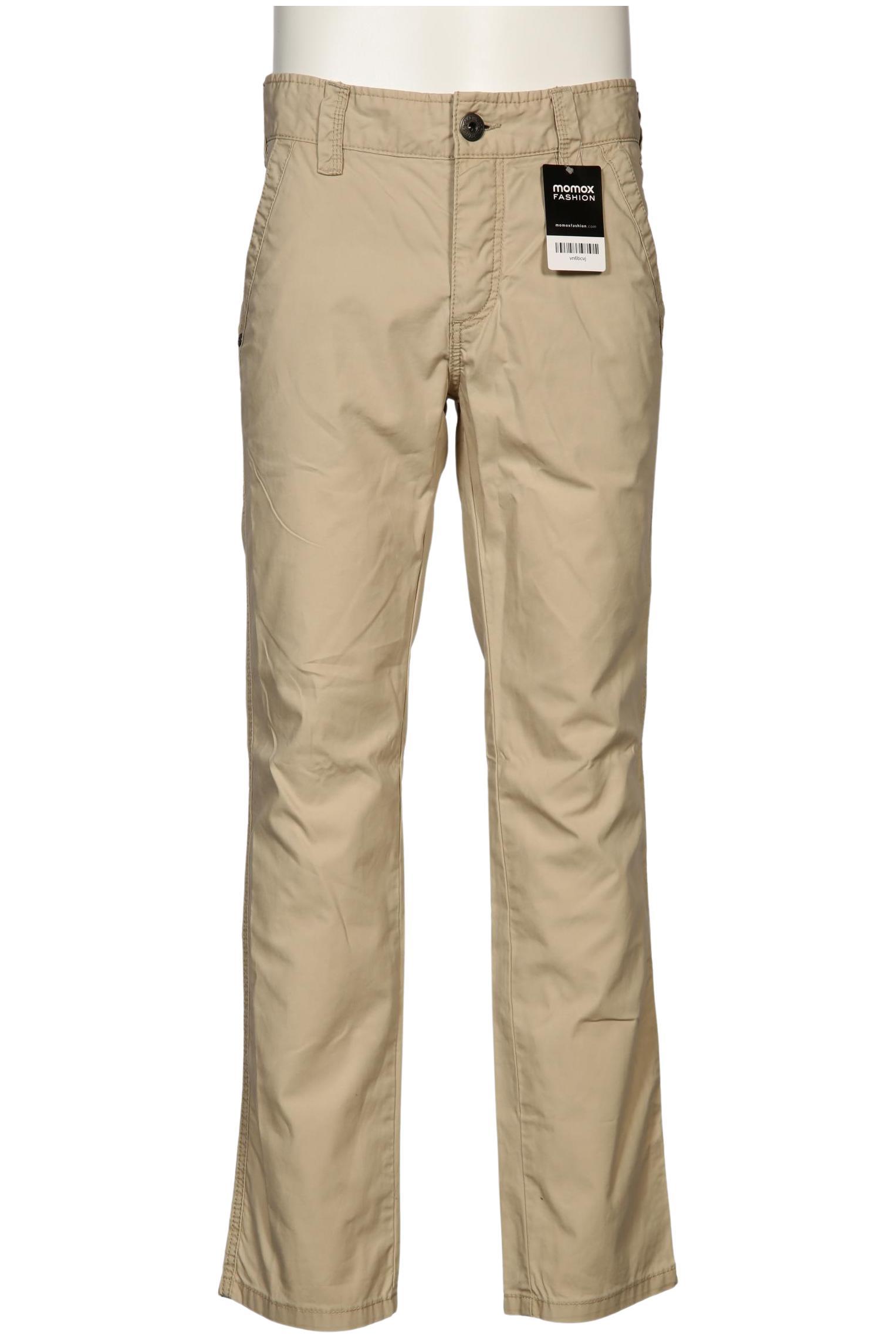 

edc by Esprit Herren Stoffhose, beige, Gr. 32