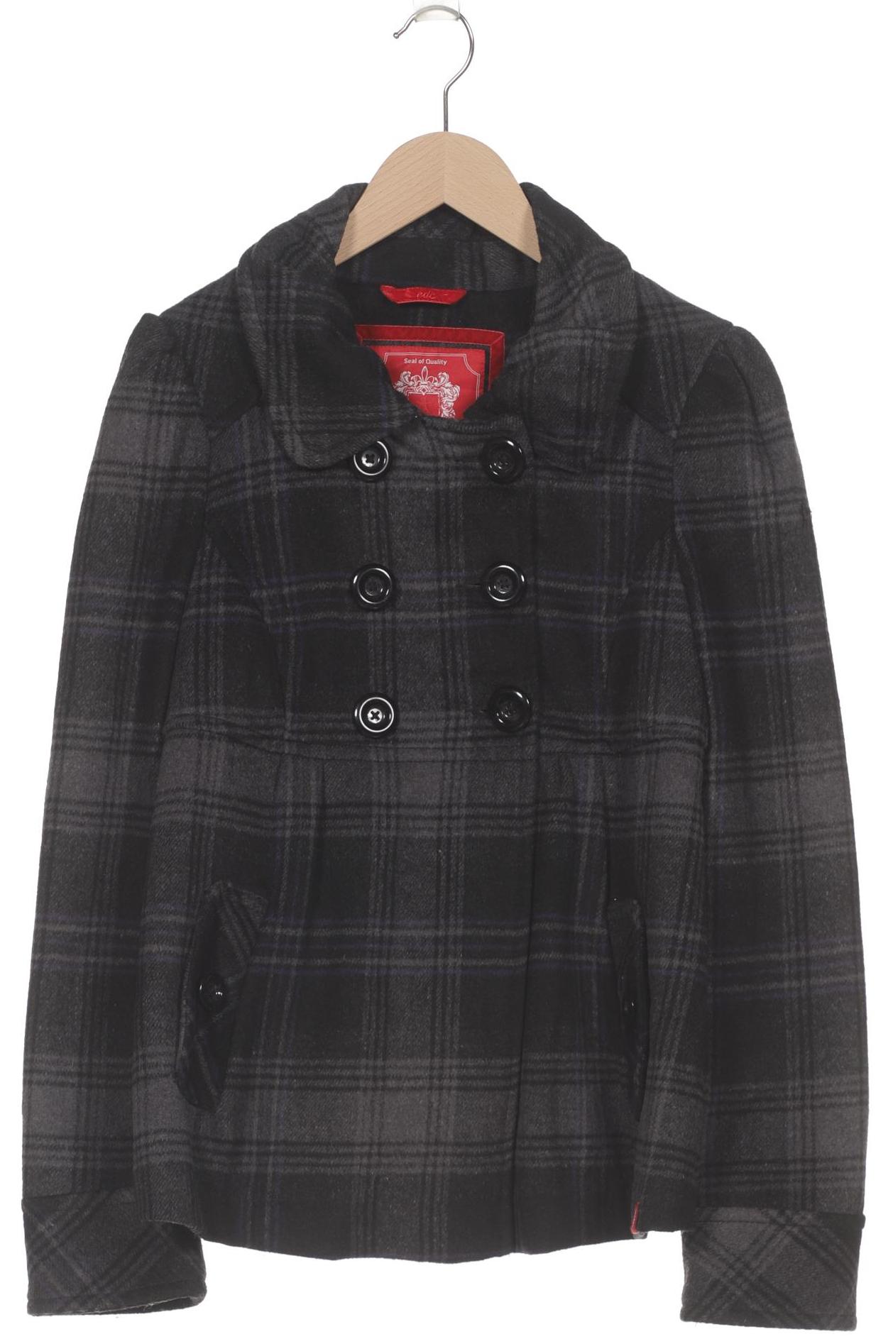 

edc by Esprit Damen Jacke, grau, Gr. 40