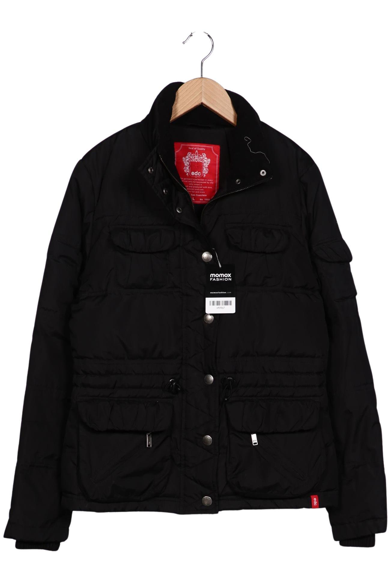 

edc by Esprit Damen Jacke, schwarz, Gr. 42