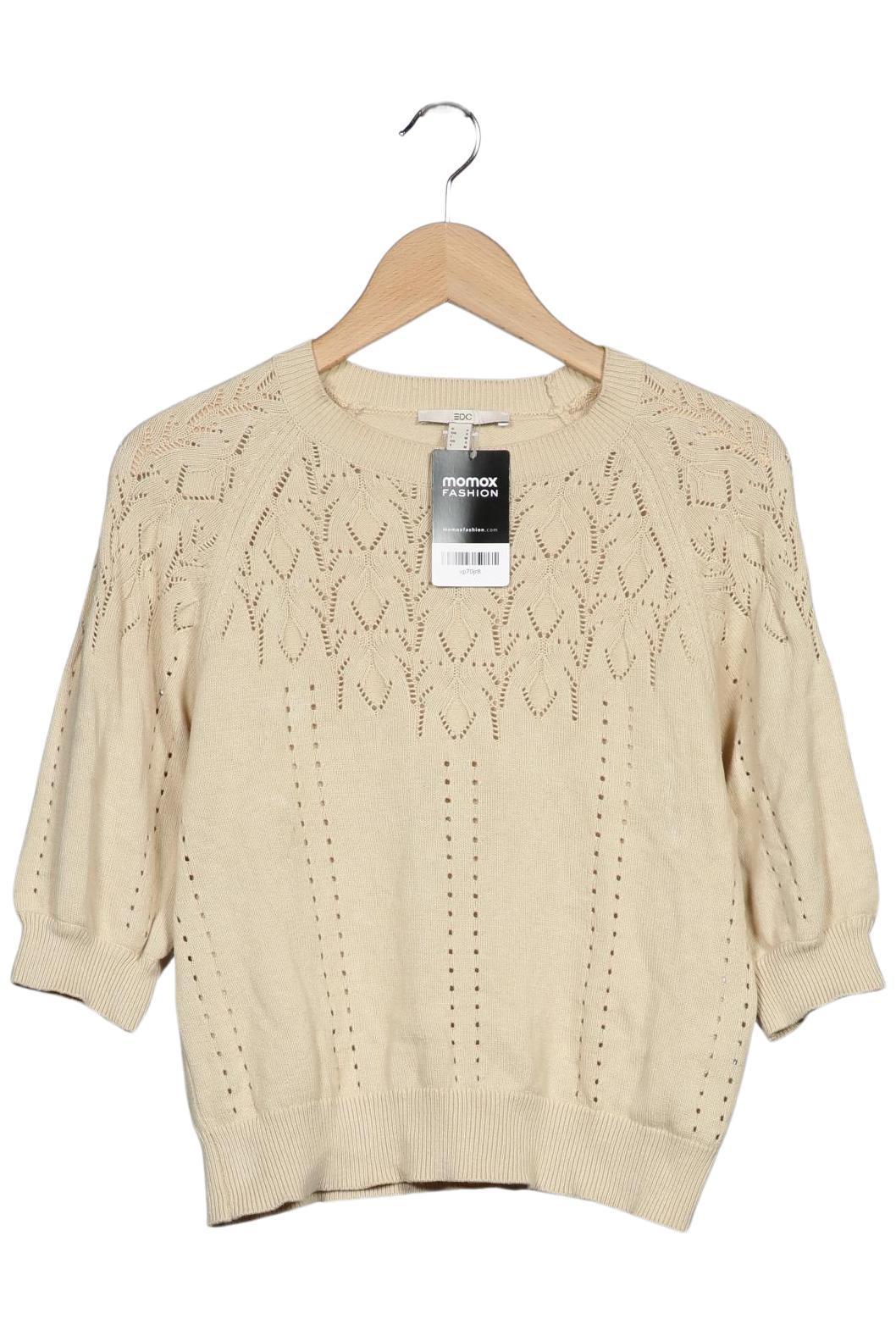 

edc by Esprit Damen Pullover, beige, Gr. 36