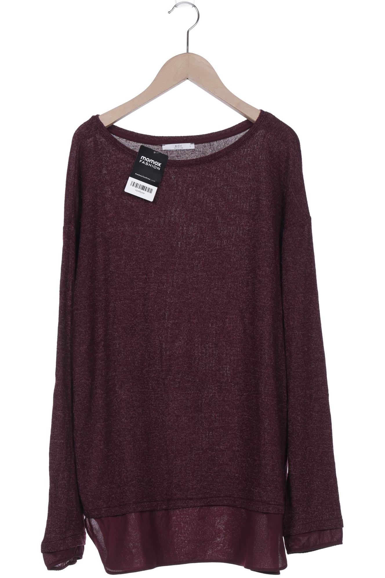 

edc by Esprit Damen Pullover, bordeaux, Gr. 42