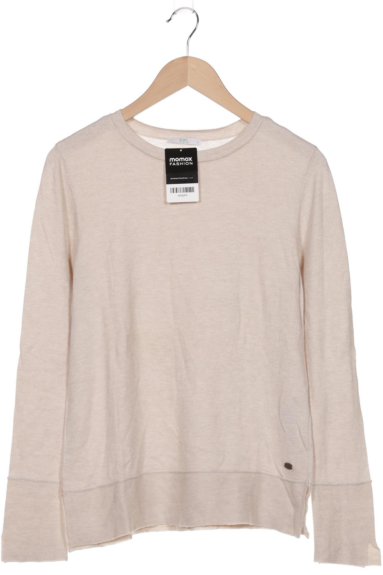 

edc by Esprit Damen Pullover, beige, Gr. 42