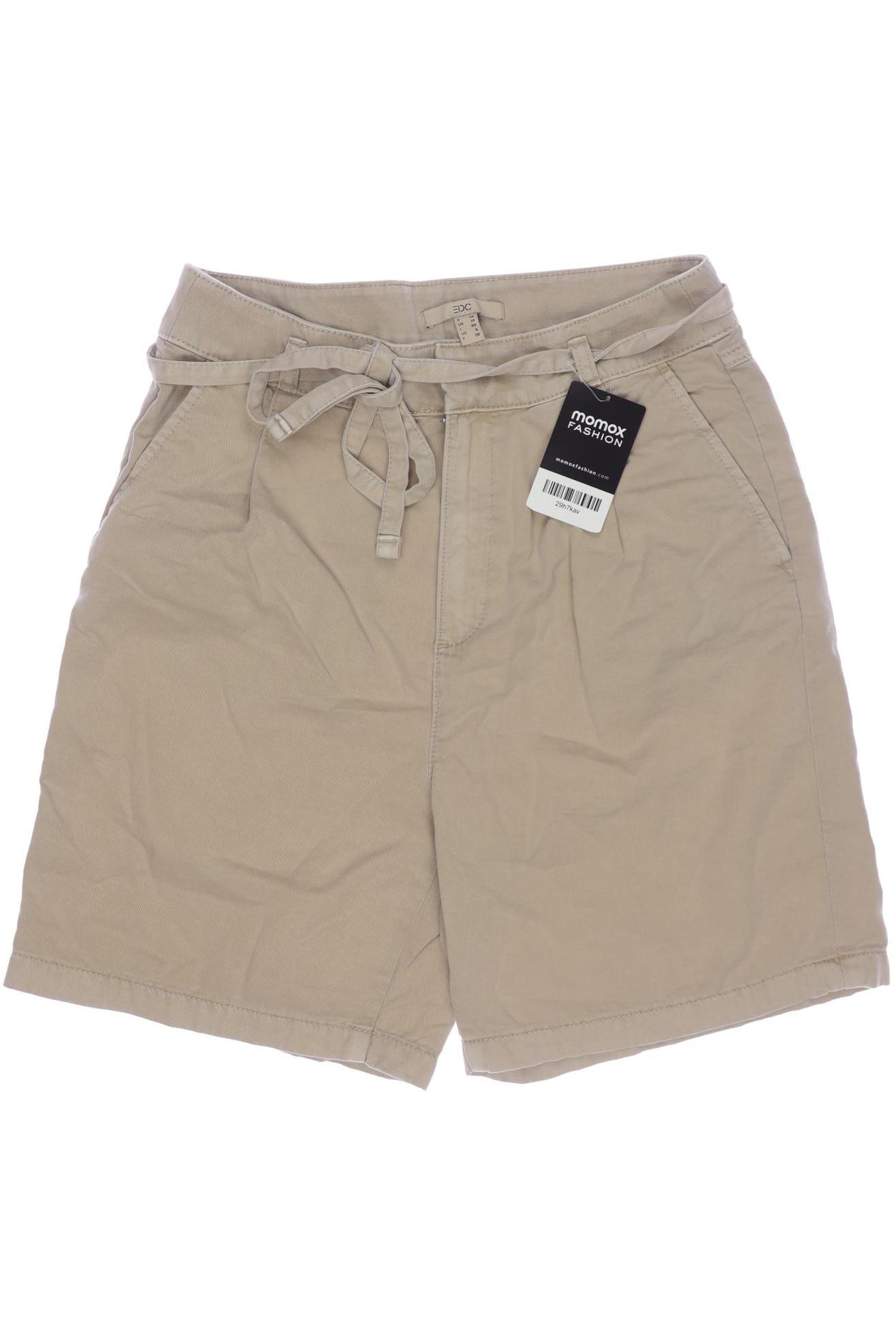 

edc by Esprit Damen Shorts, beige, Gr. 36