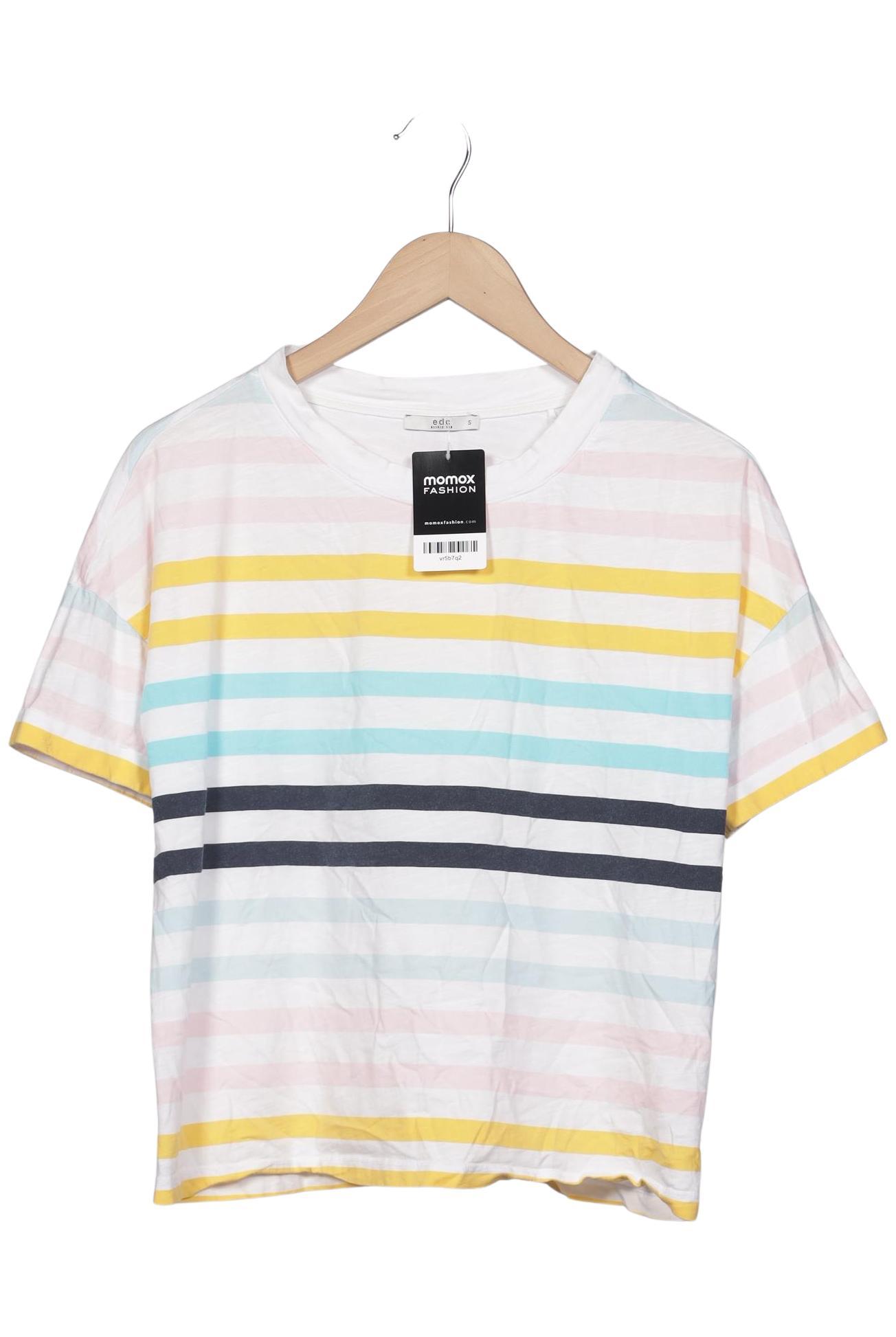 

edc by Esprit Damen T-Shirt, mehrfarbig, Gr. 36