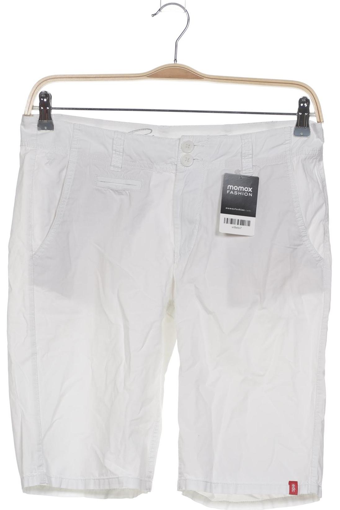

edc by Esprit Damen Shorts, weiß, Gr. 36