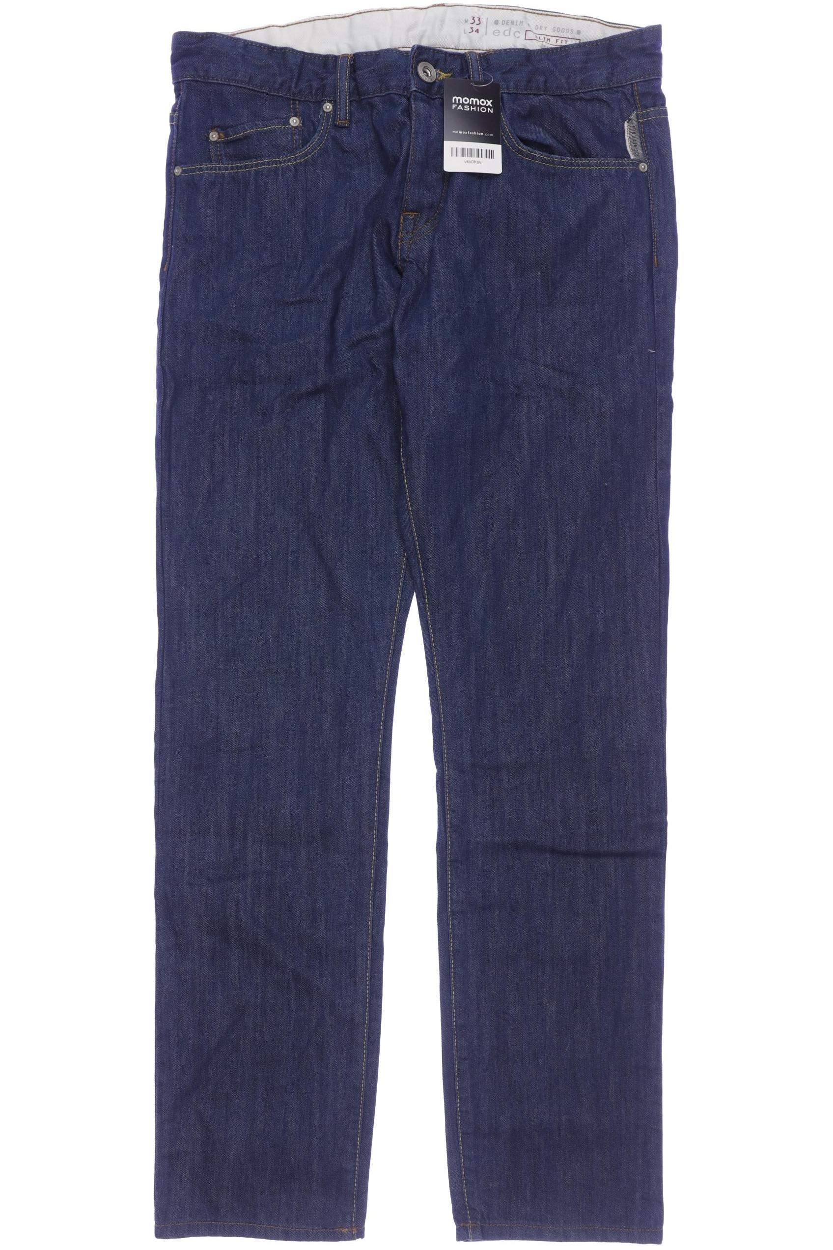 

edc by Esprit Herren Jeans, marineblau, Gr. 33