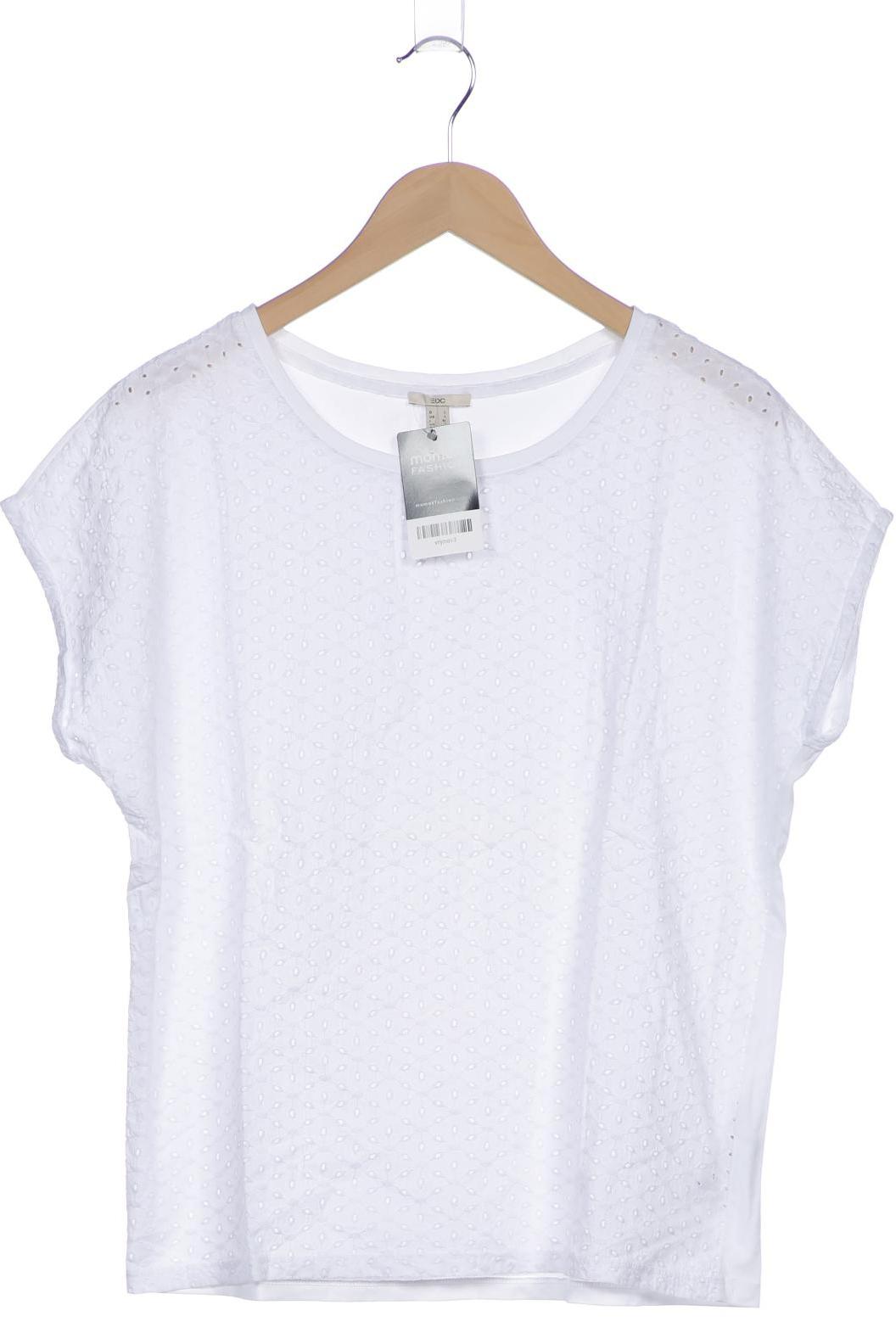 

edc by Esprit Damen T-Shirt, weiß, Gr. 42