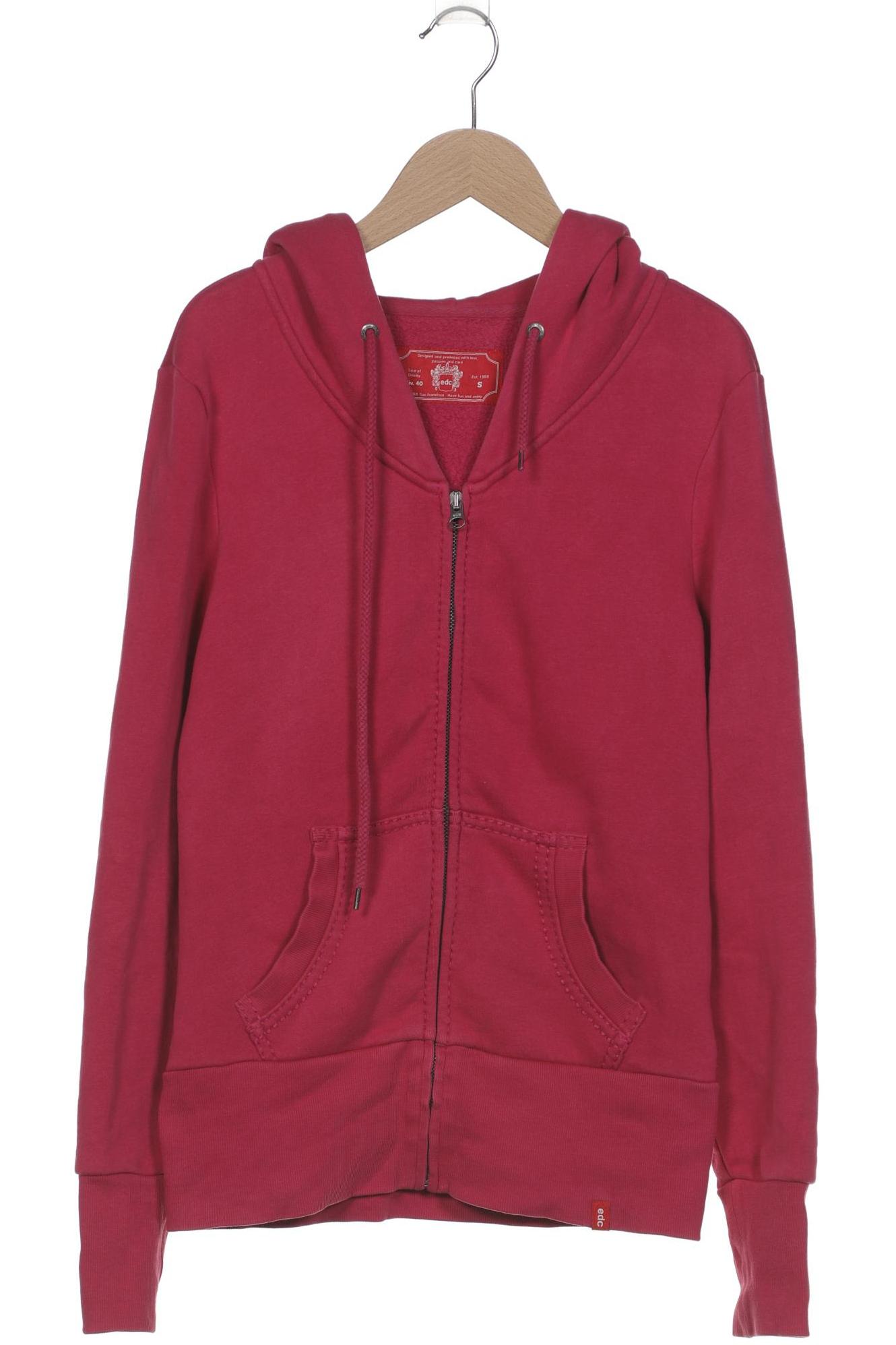 

edc by Esprit Damen Kapuzenpullover, pink, Gr. 36