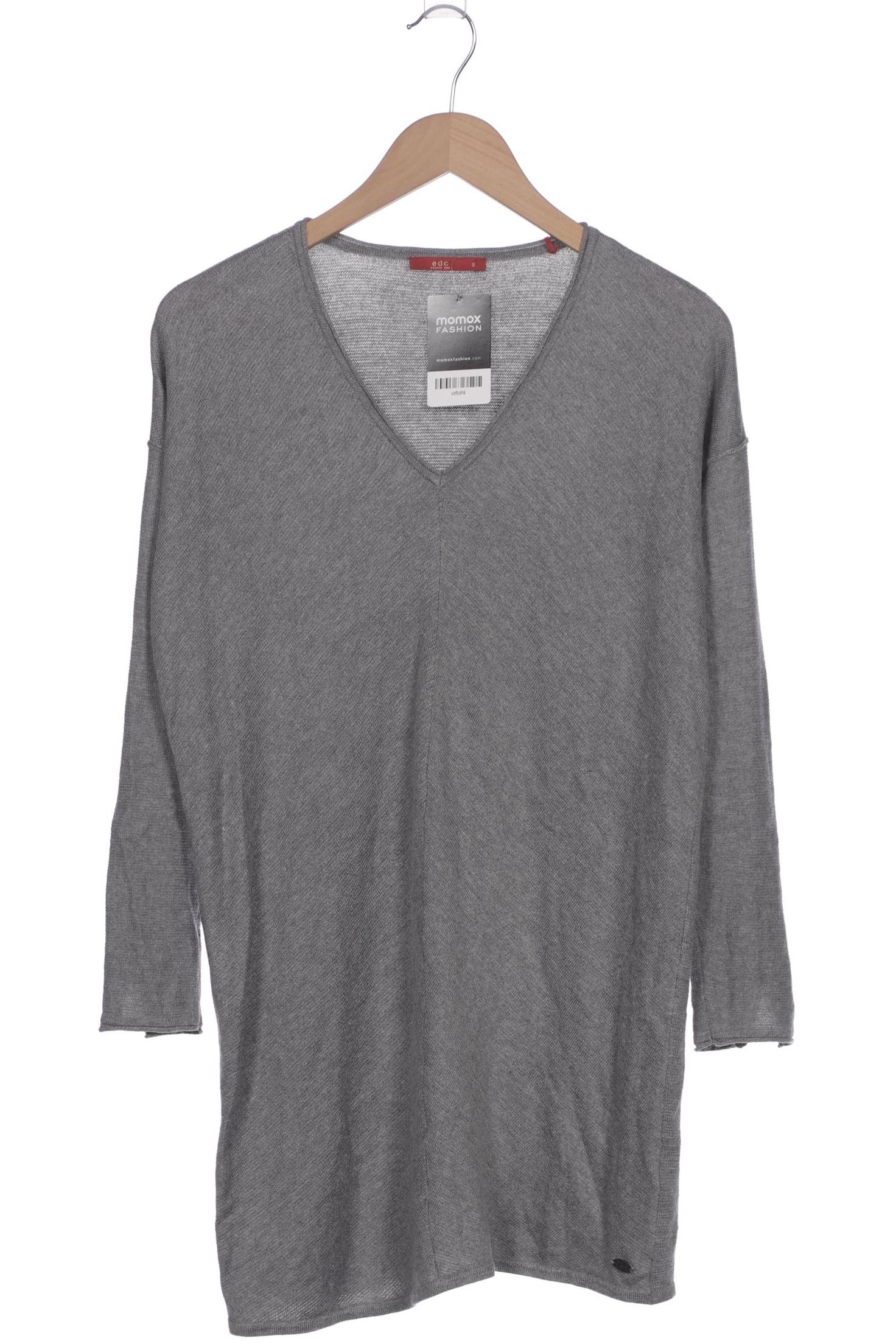 

edc by Esprit Damen Pullover, grau, Gr. 36