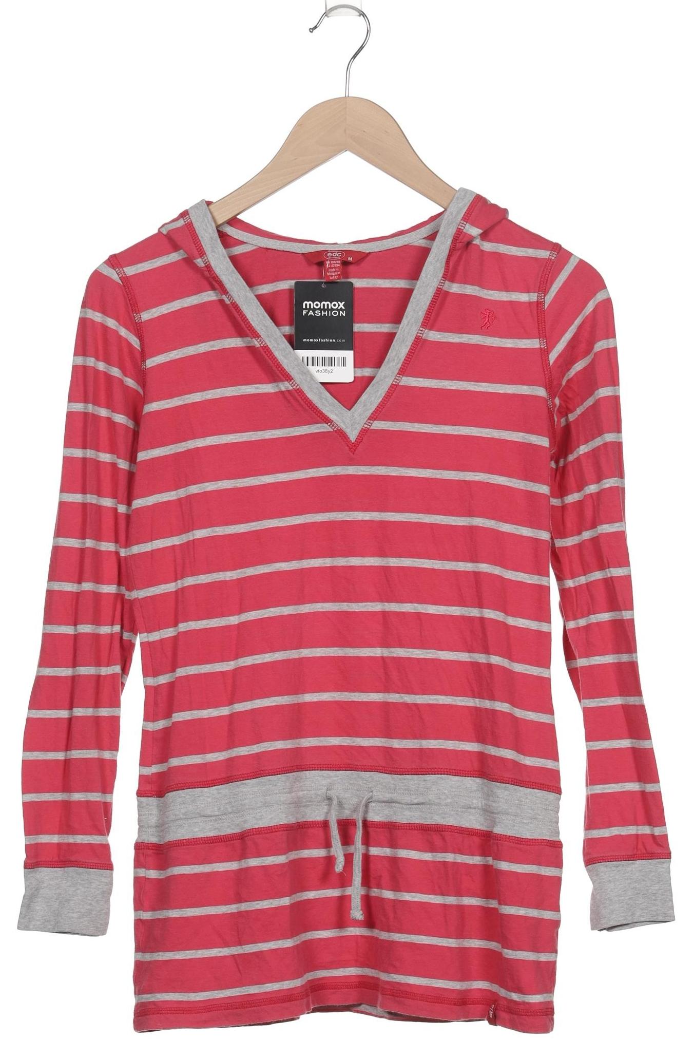 

edc by Esprit Damen Kapuzenpullover, pink, Gr. 38