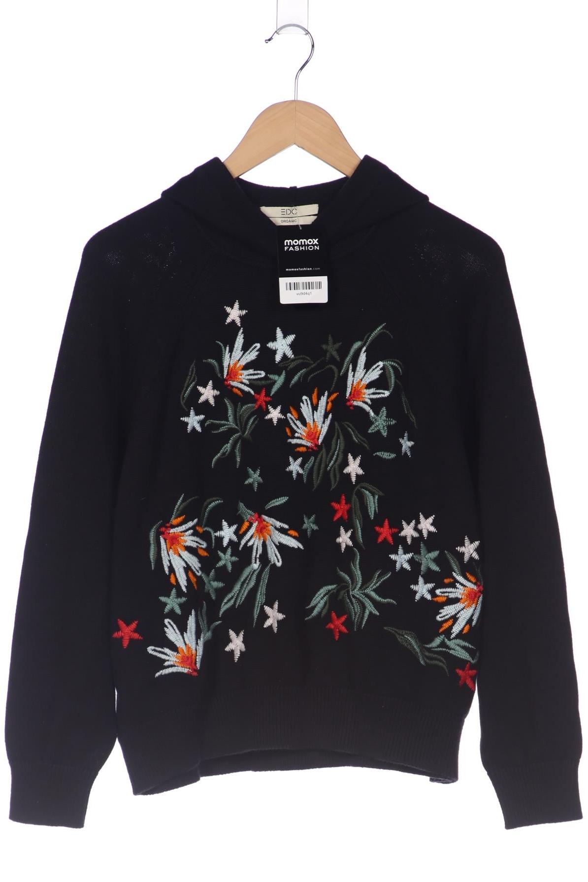 

edc by Esprit Damen Kapuzenpullover, schwarz, Gr. 38