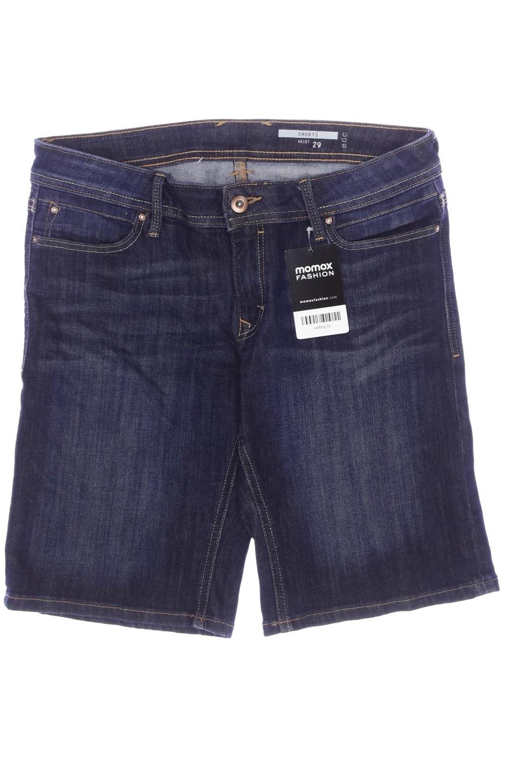 

edc by Esprit Damen Shorts, marineblau, Gr. 29