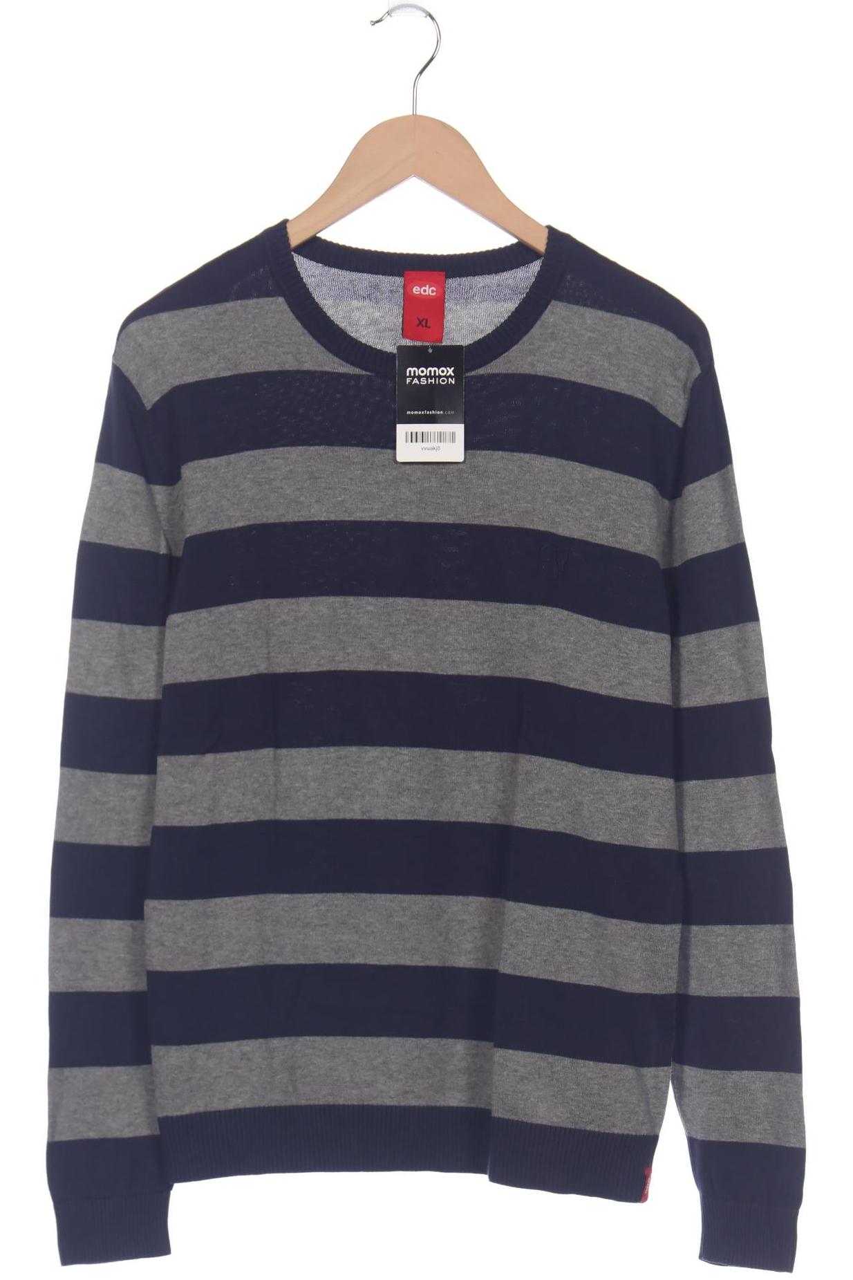 

edc by Esprit Herren Pullover, marineblau, Gr. 54