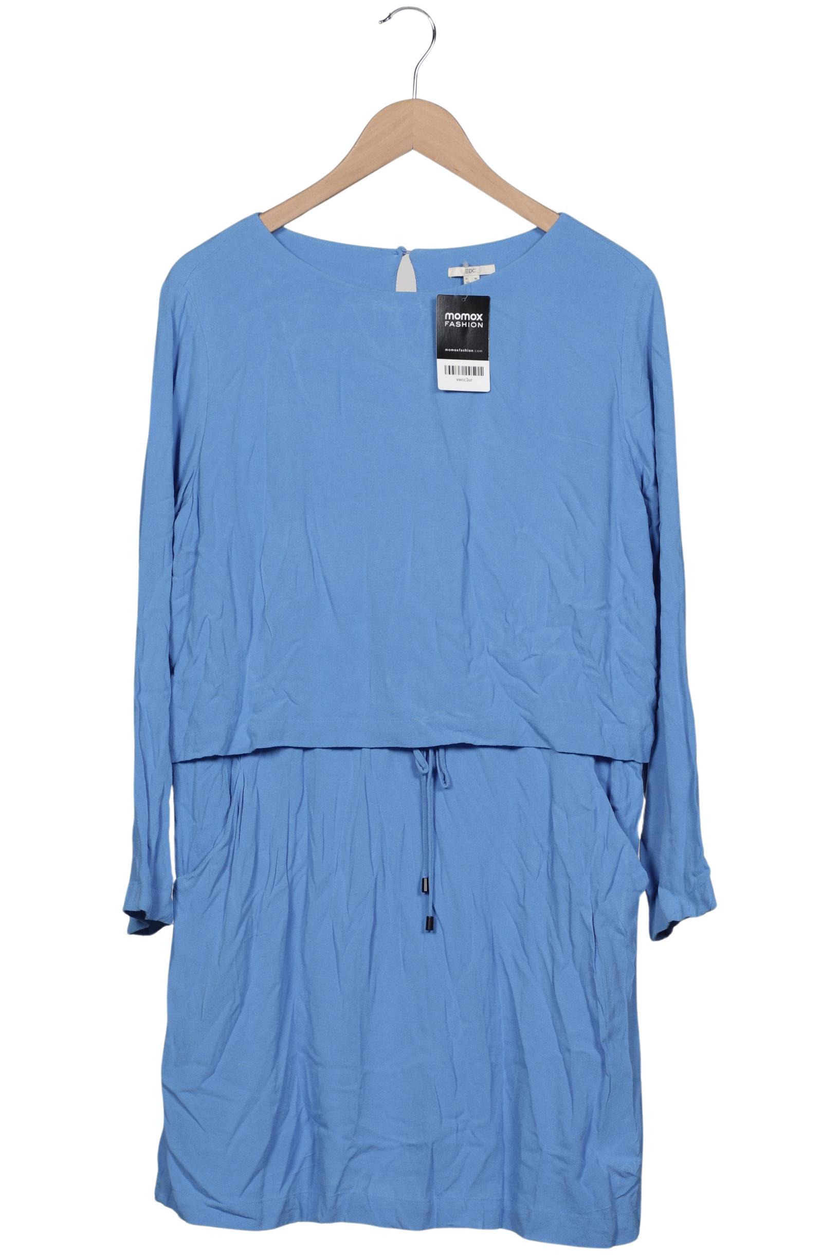 

edc by Esprit Damen Kleid, blau, Gr. 44