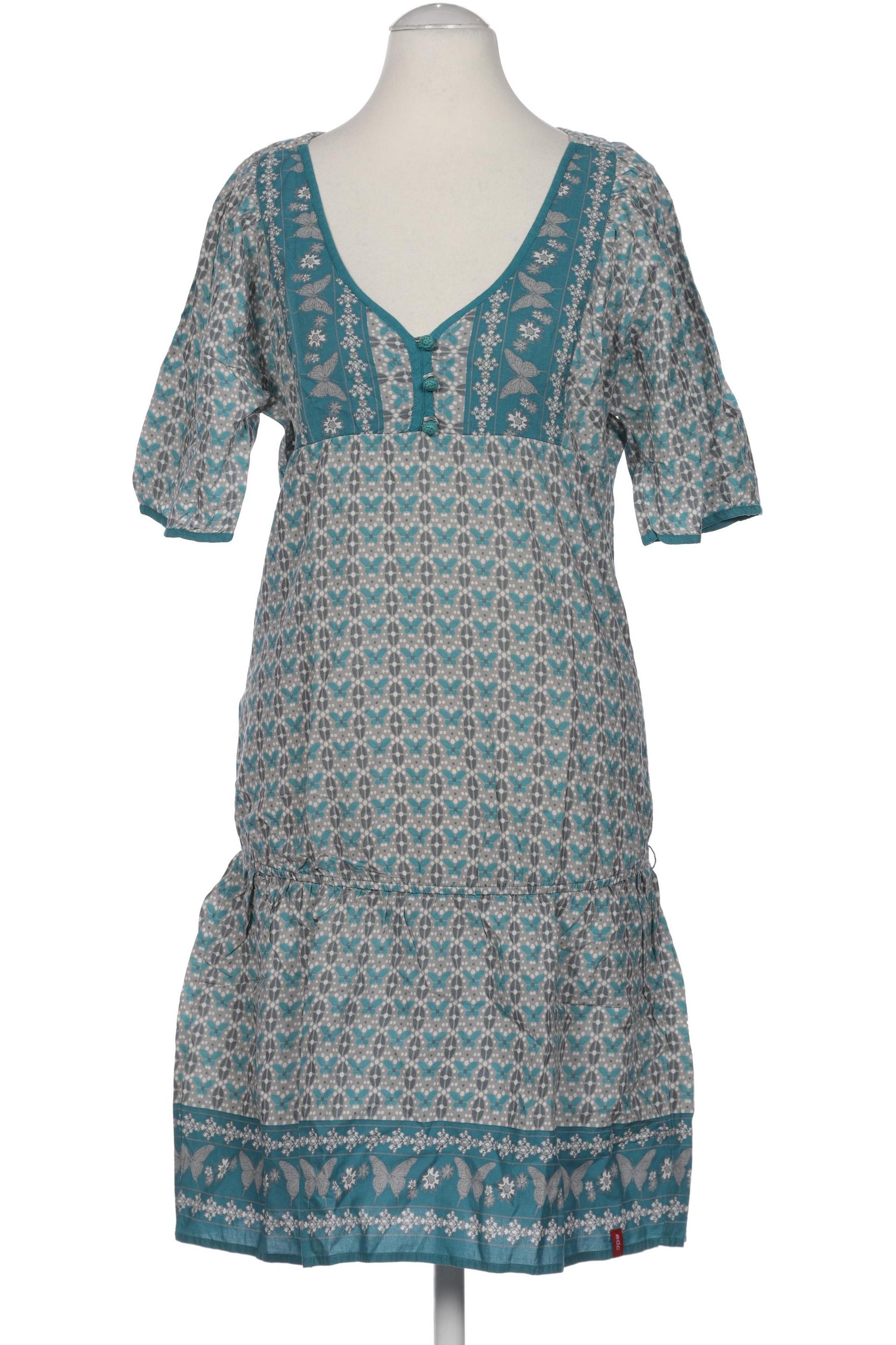 

edc by Esprit Damen Kleid, grau, Gr. 34