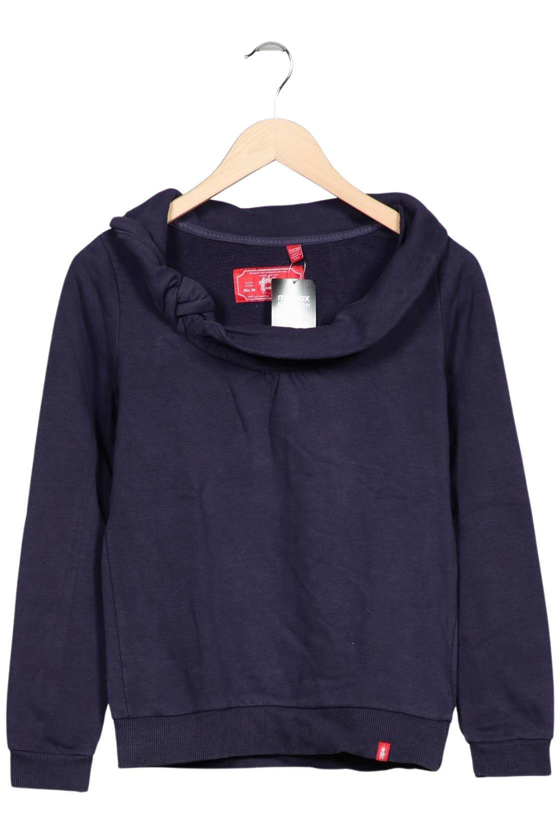 

edc by Esprit Damen Sweatshirt, marineblau, Gr. 36