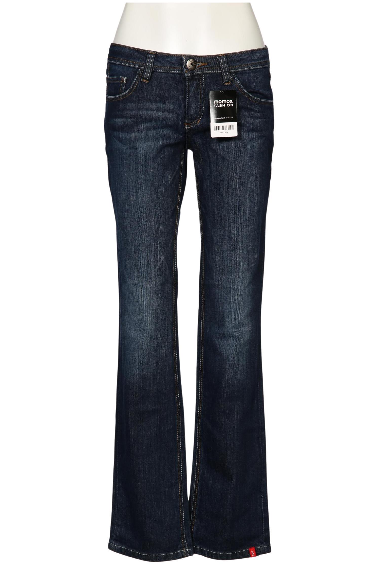 

edc by Esprit Damen Jeans, marineblau, Gr. 28