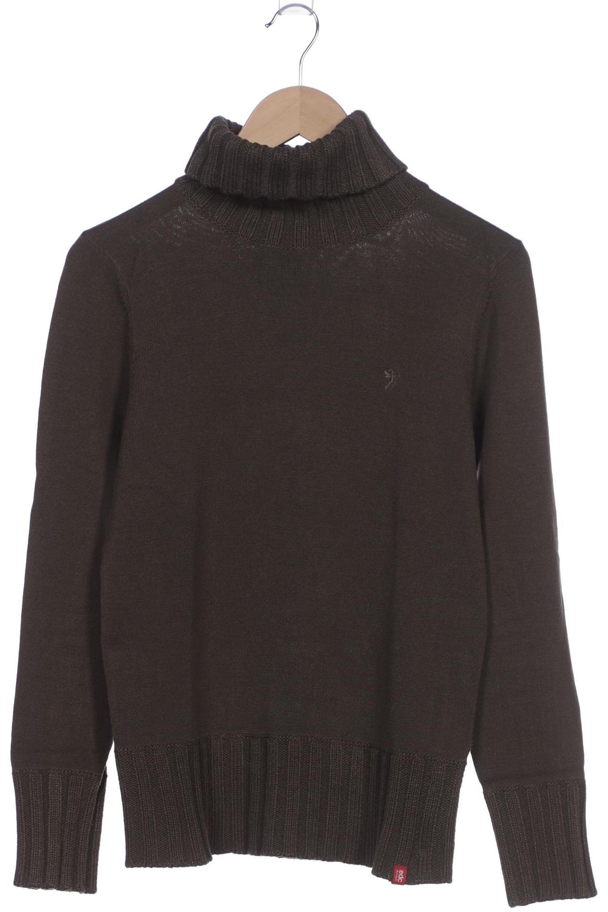 

edc by Esprit Damen Pullover, grün, Gr. 42