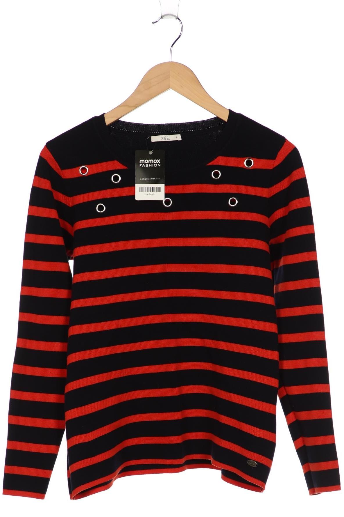 

edc by Esprit Damen Pullover, marineblau, Gr. 42