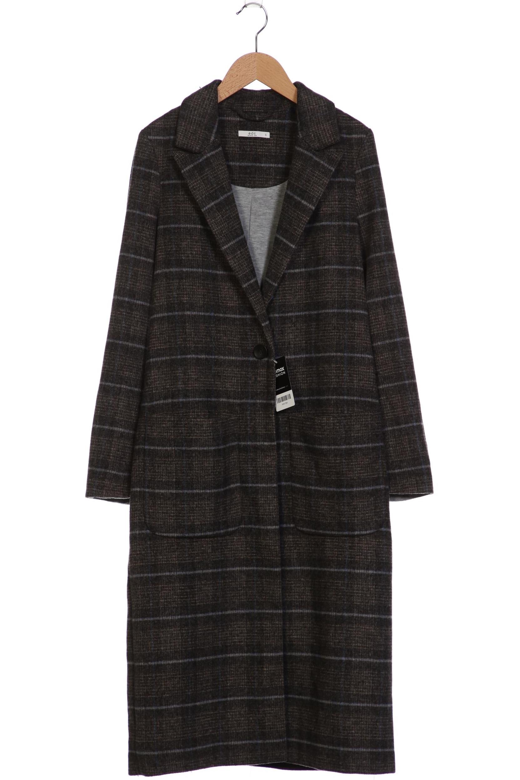 

edc by Esprit Damen Mantel, grau, Gr. 36