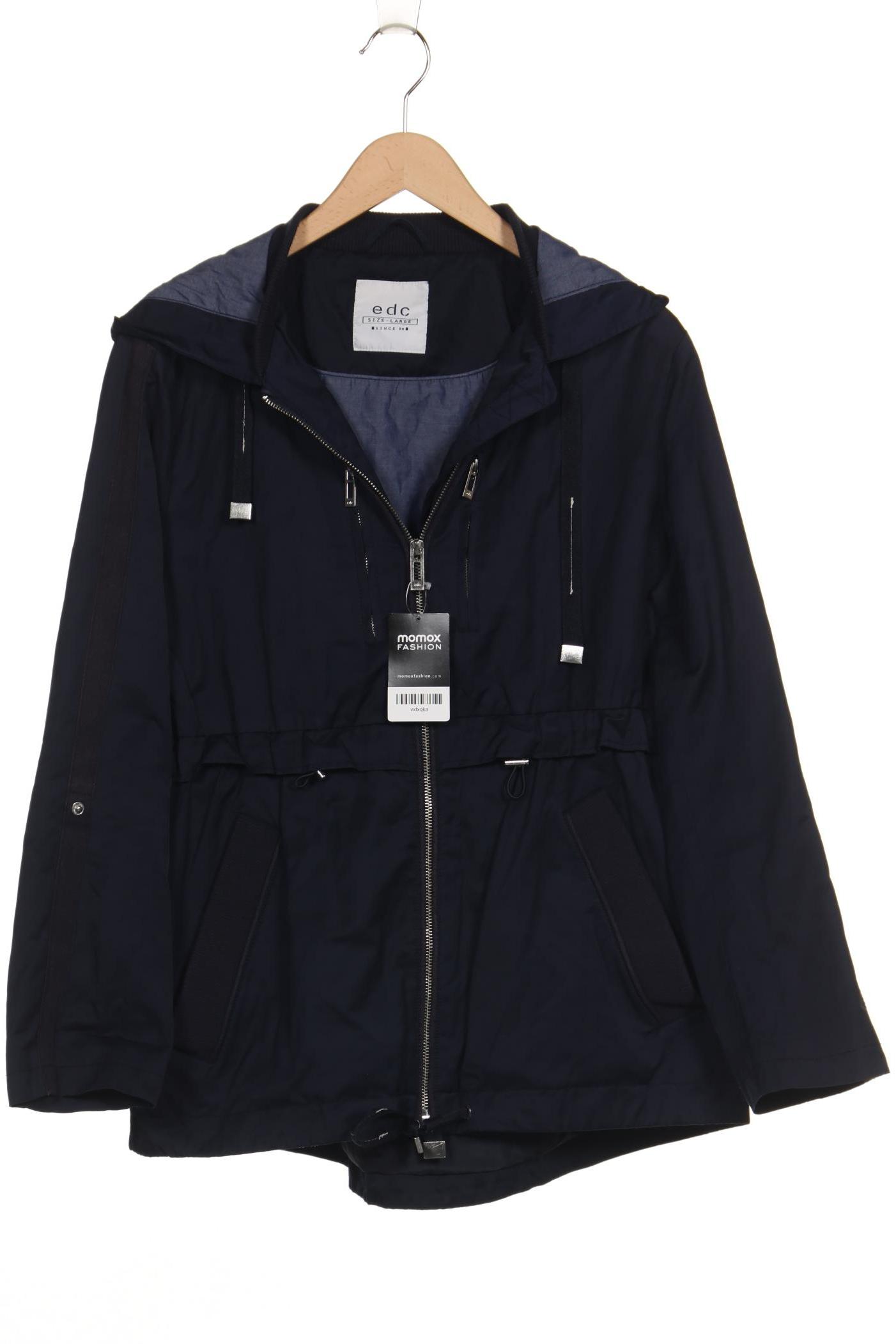 

edc by Esprit Damen Jacke, marineblau, Gr. 42