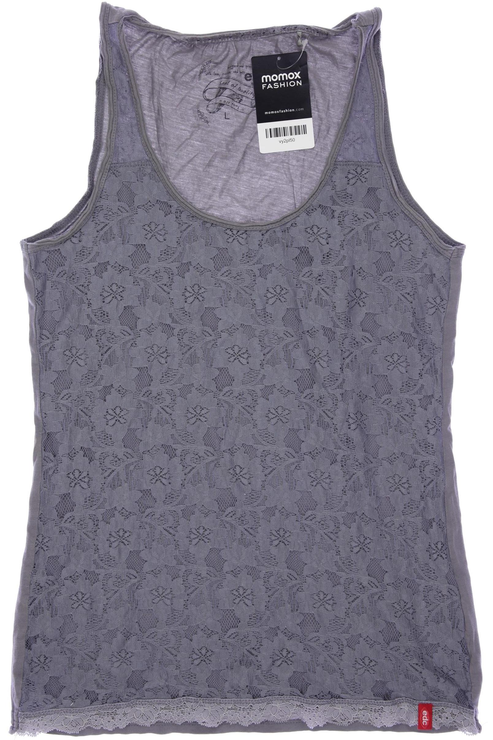 

edc by Esprit Damen Top, grau, Gr. 42