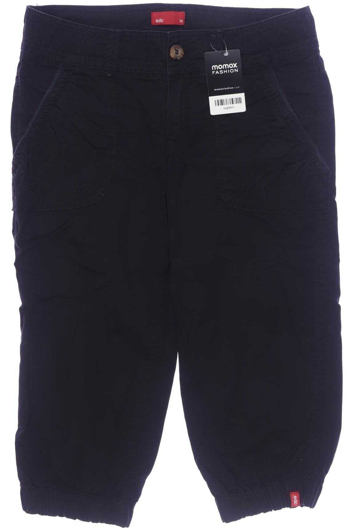 

edc by Esprit Damen Shorts, schwarz, Gr. 36