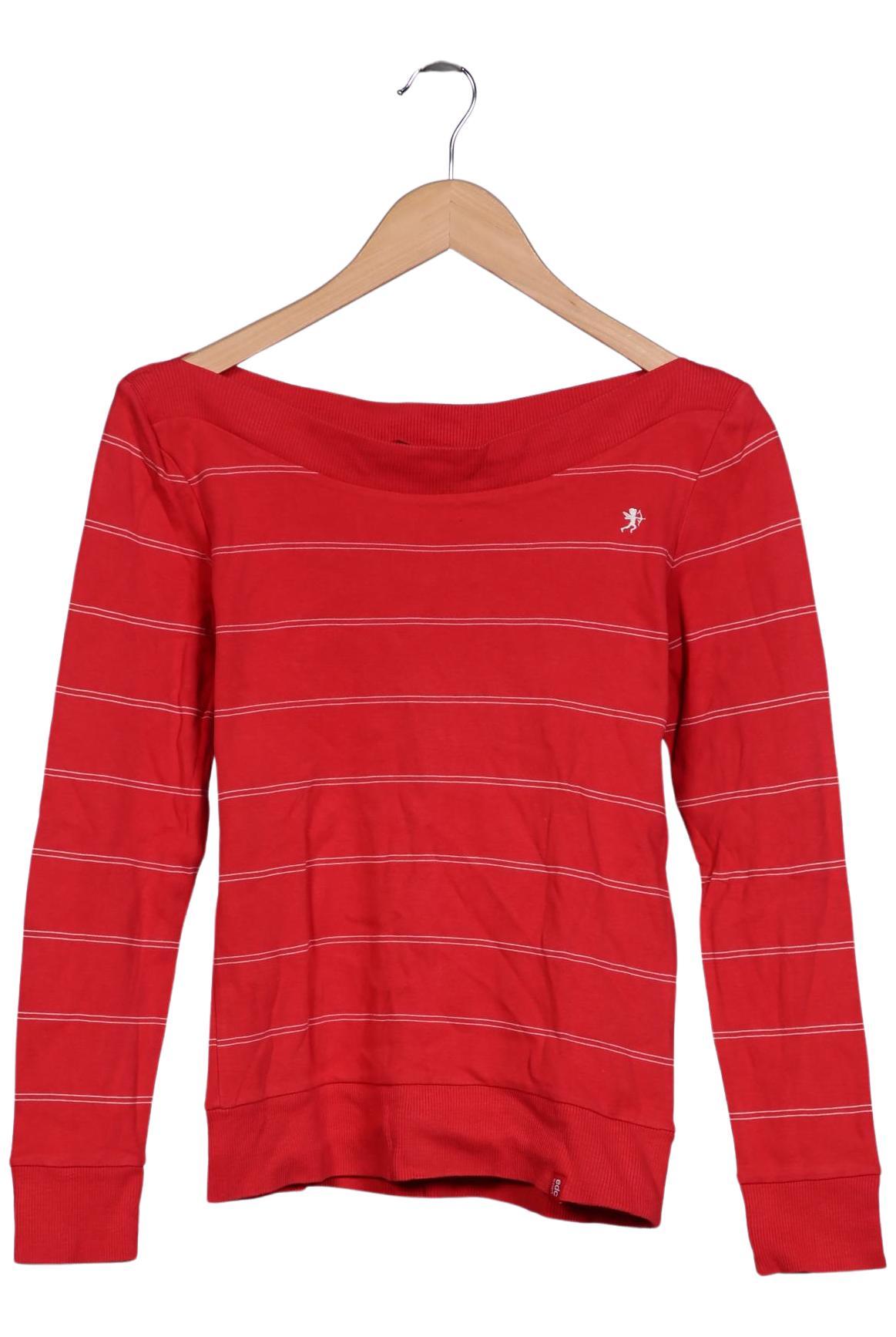 

edc by Esprit Damen Sweatshirt, rot, Gr. 38