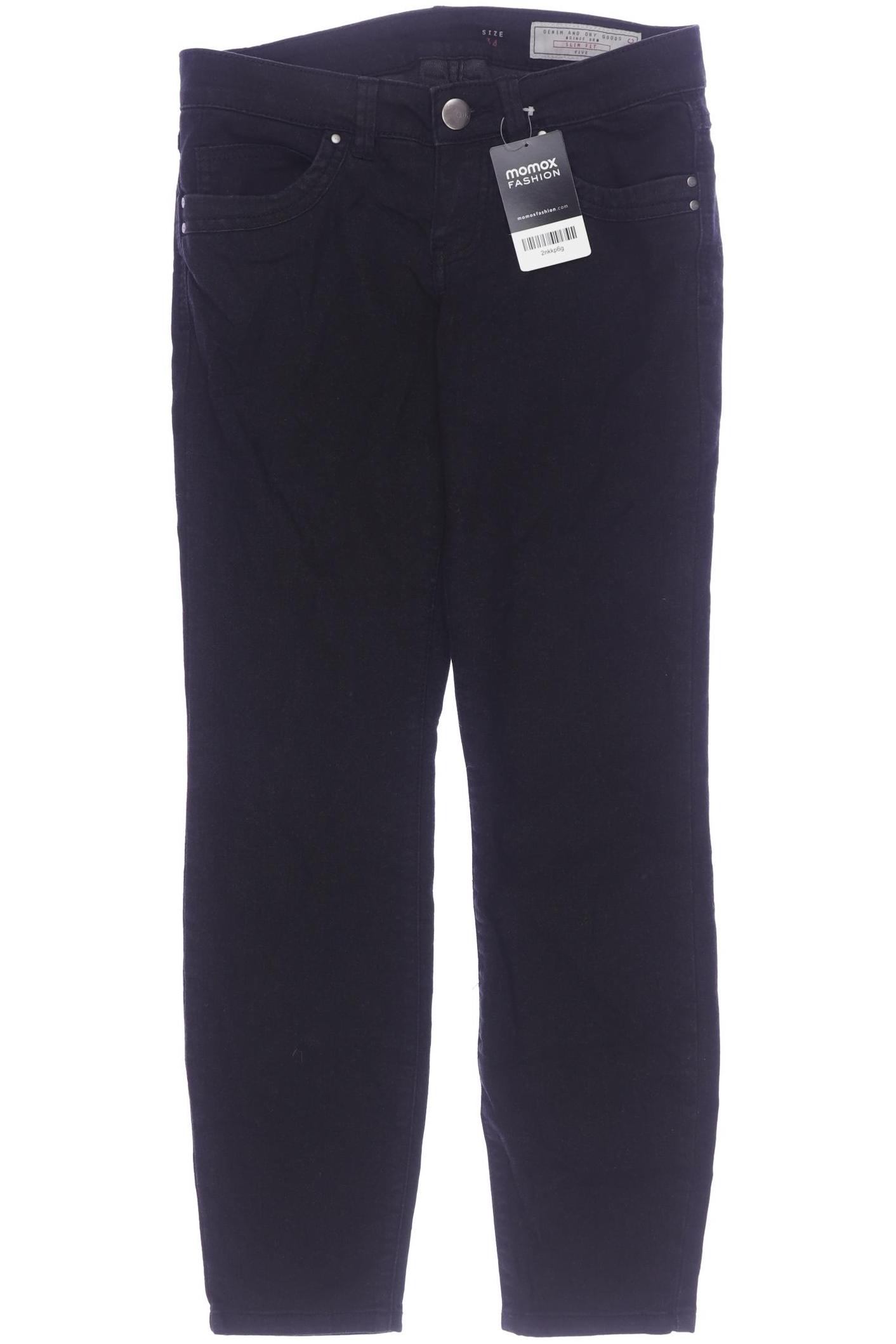 

edc by Esprit Damen Jeans, schwarz, Gr. 34