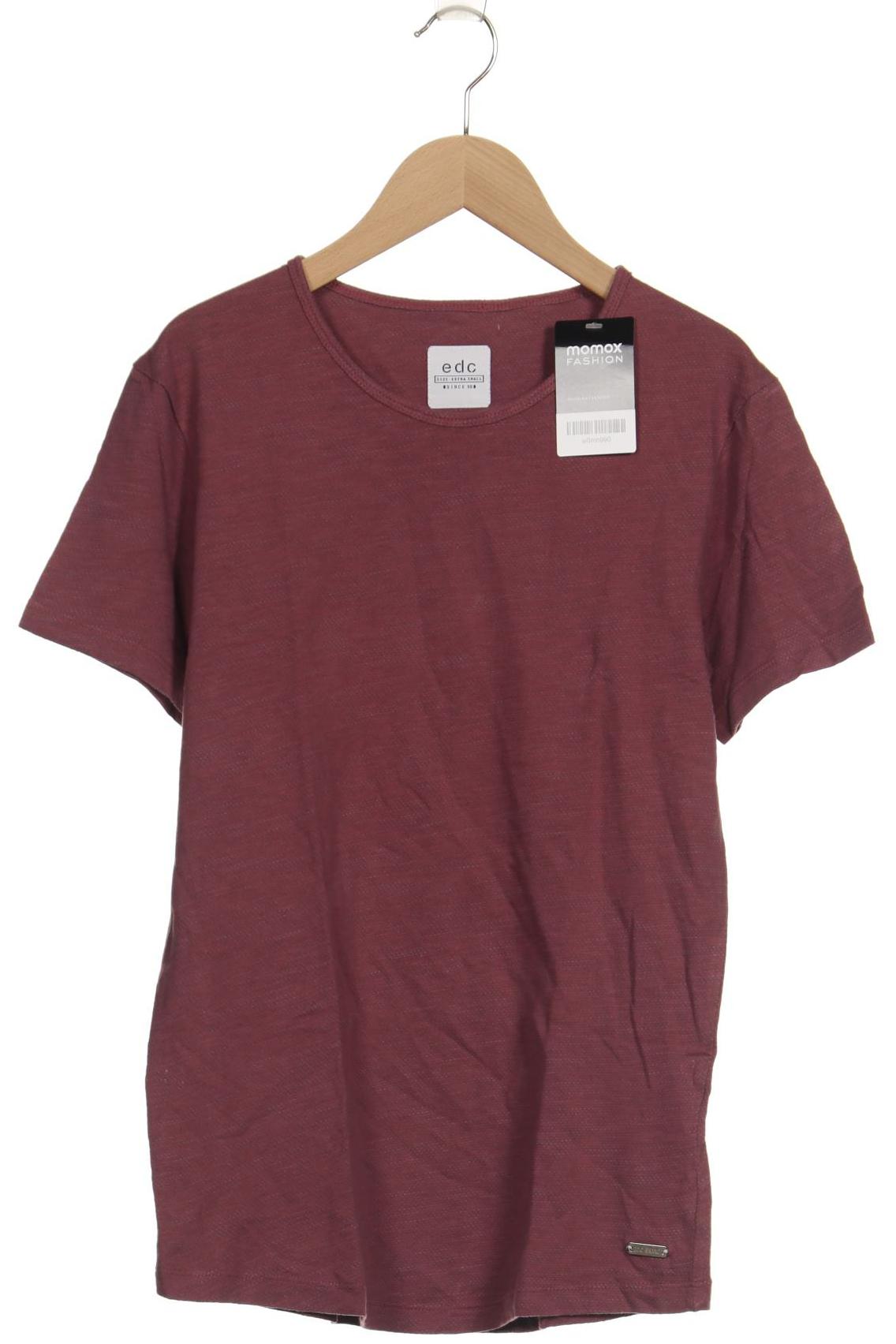 

edc by Esprit Herren T-Shirt, pink, Gr. 44