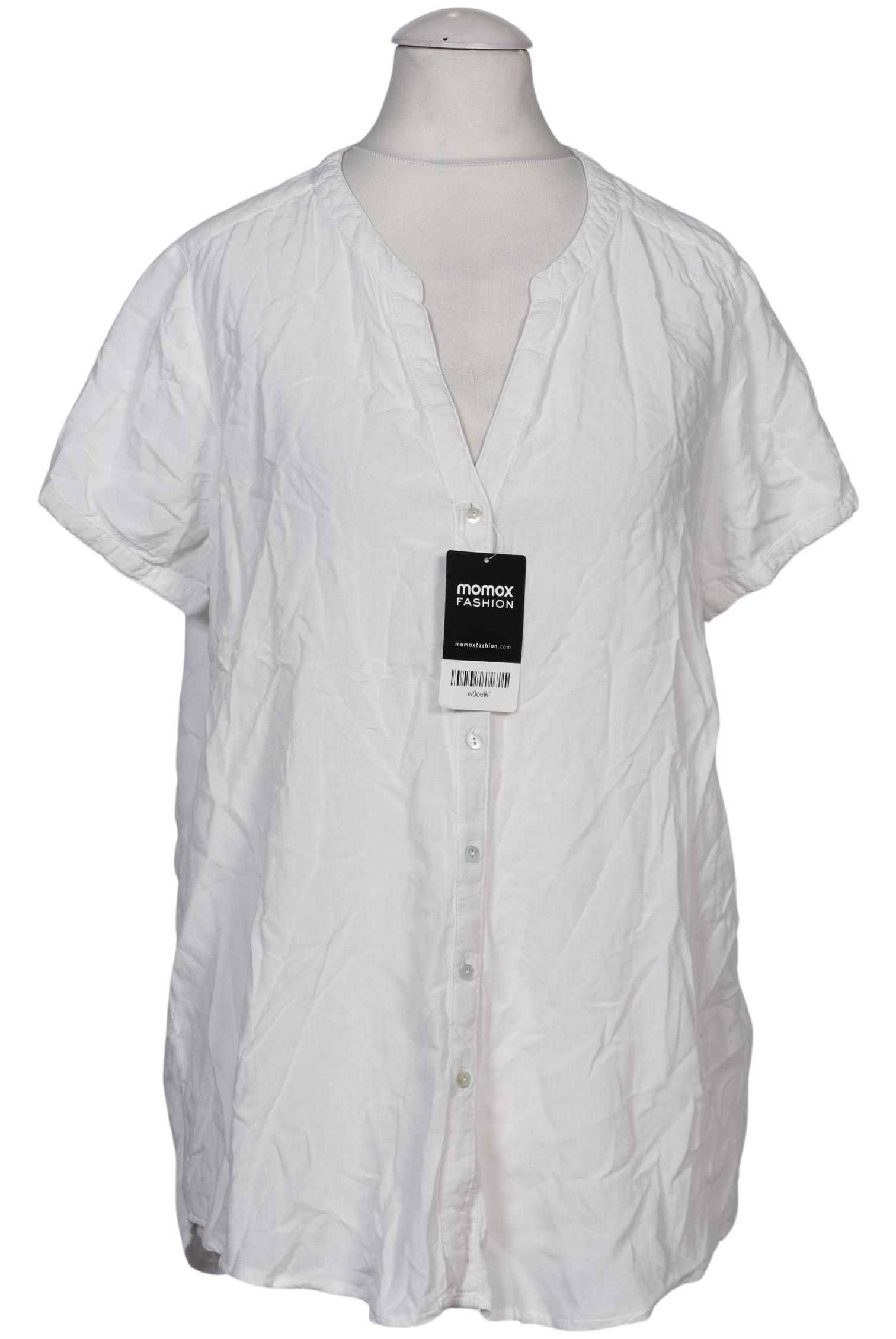 

edc by Esprit Damen Bluse, weiß, Gr. 34