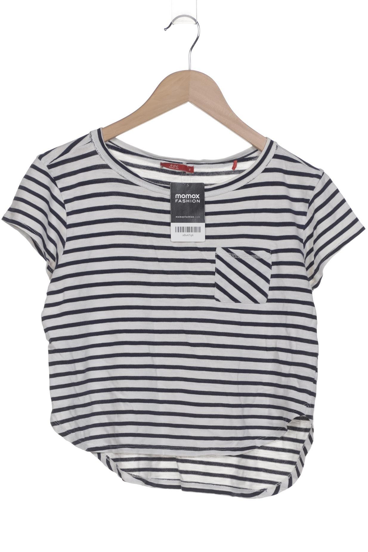 

edc by Esprit Damen T-Shirt, weiß, Gr. 36