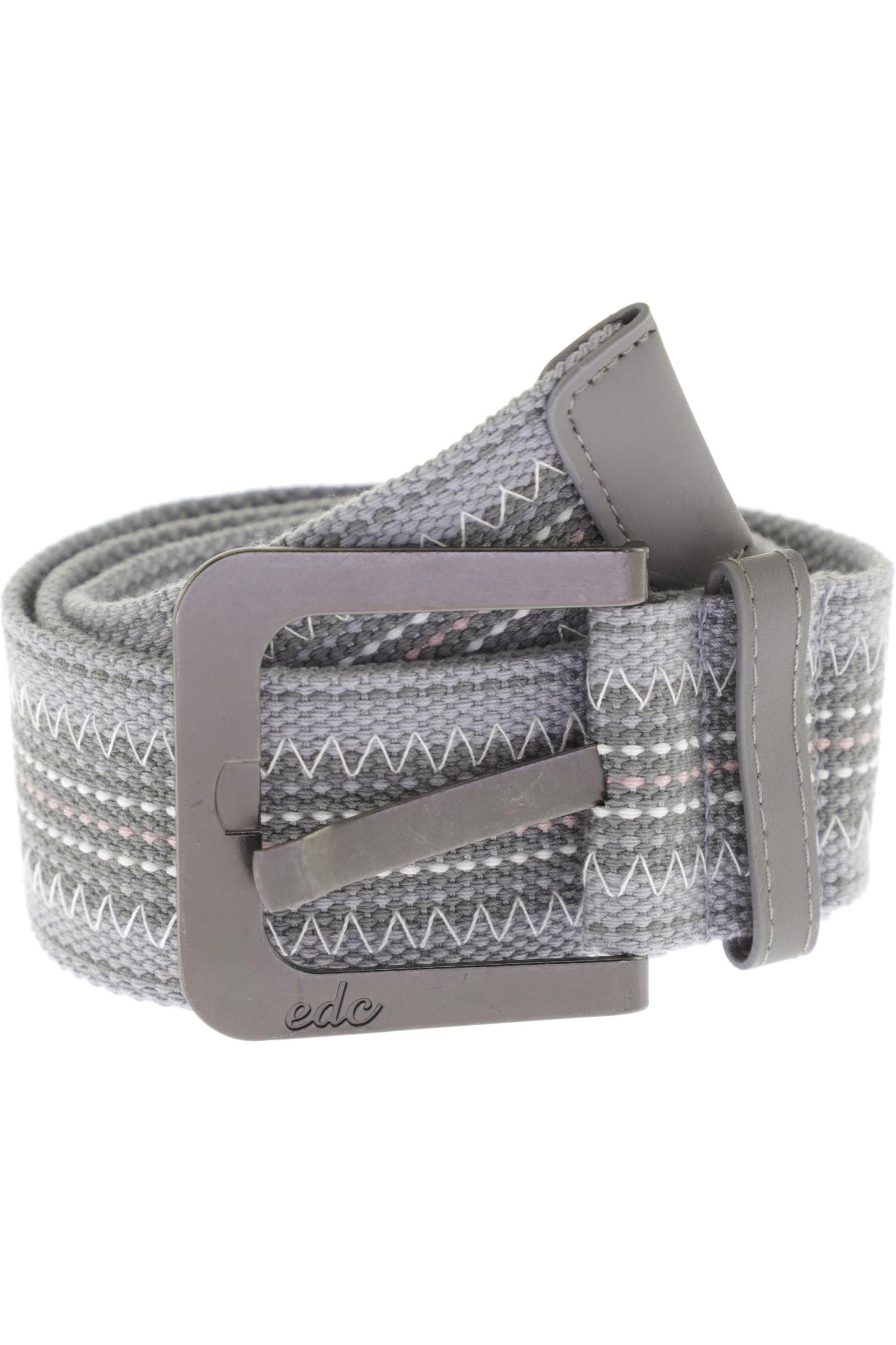 

edc by Esprit Damen Gürtel, grau, Gr. 85