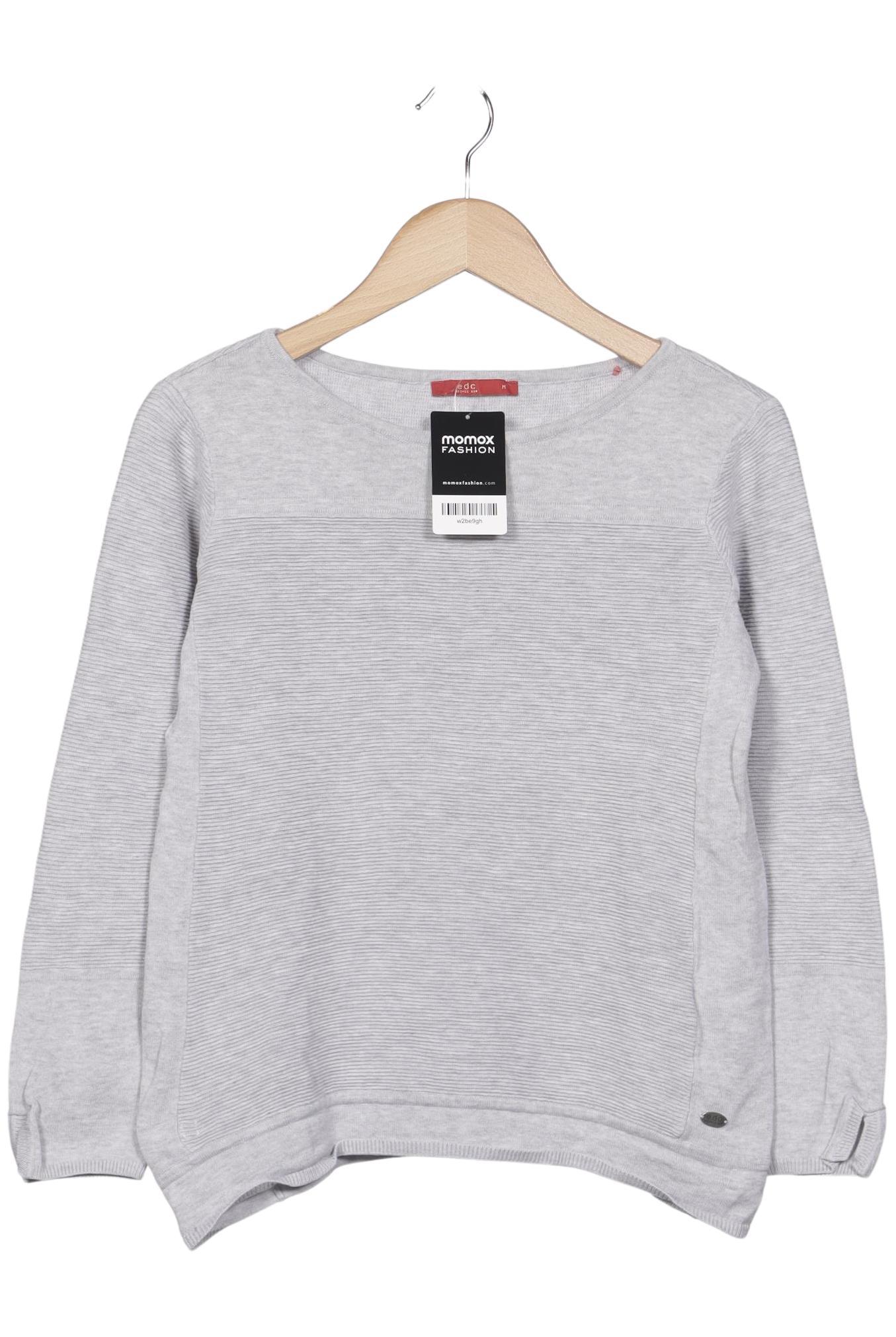 

edc by Esprit Damen Pullover, grau, Gr. 38