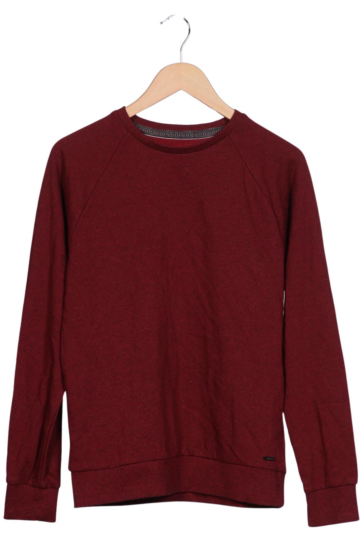 

edc by Esprit Herren Sweatshirt, bordeaux, Gr. 48