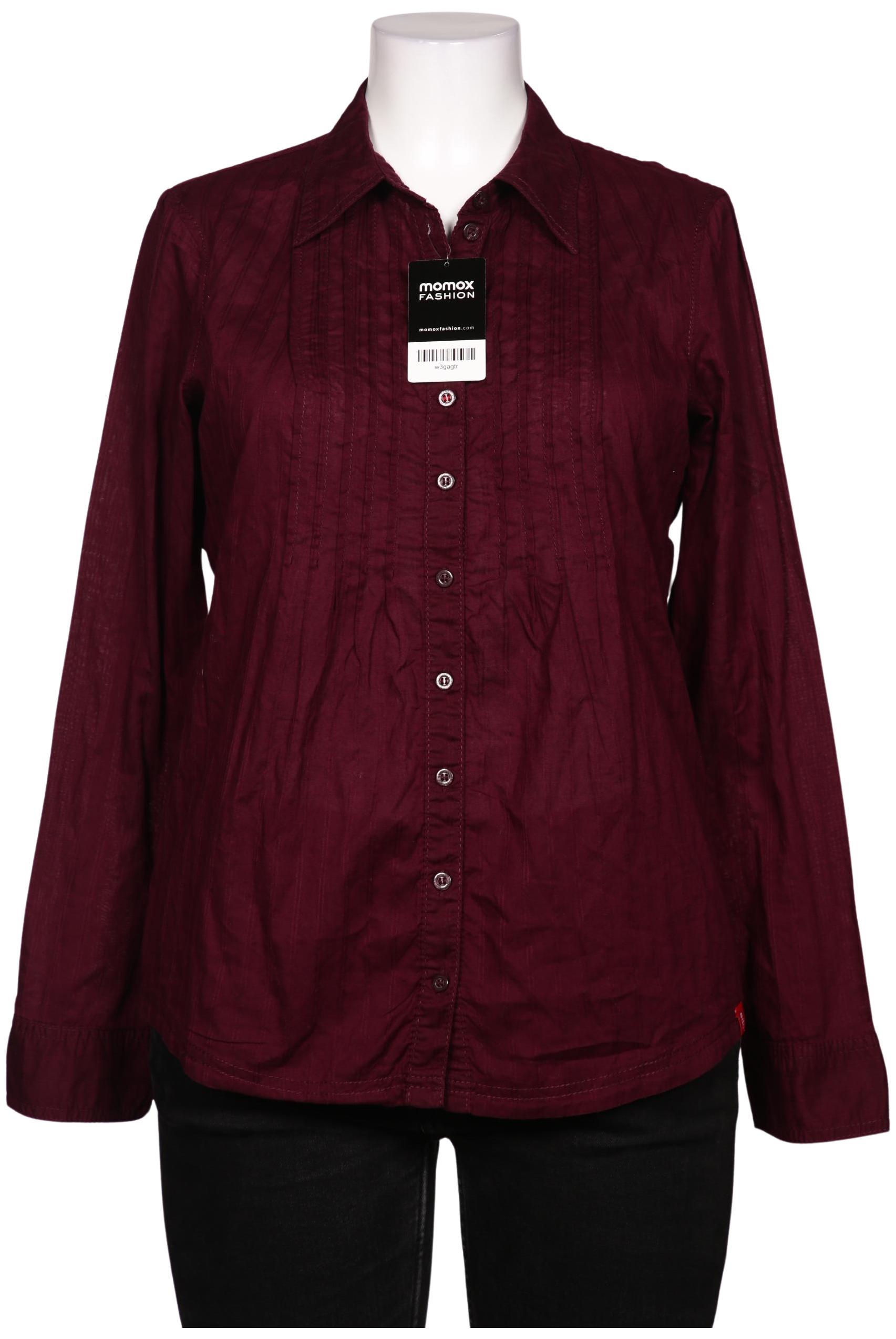 

edc by Esprit Damen Bluse, bordeaux, Gr. 44
