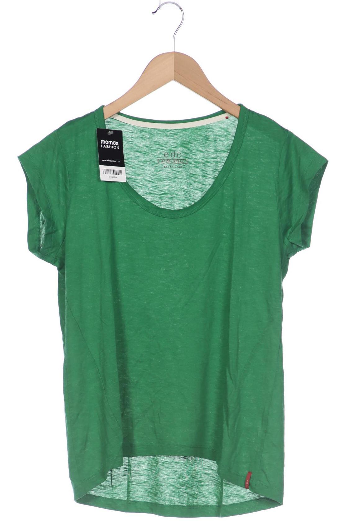 

edc by Esprit Damen T-Shirt, grün, Gr. 36
