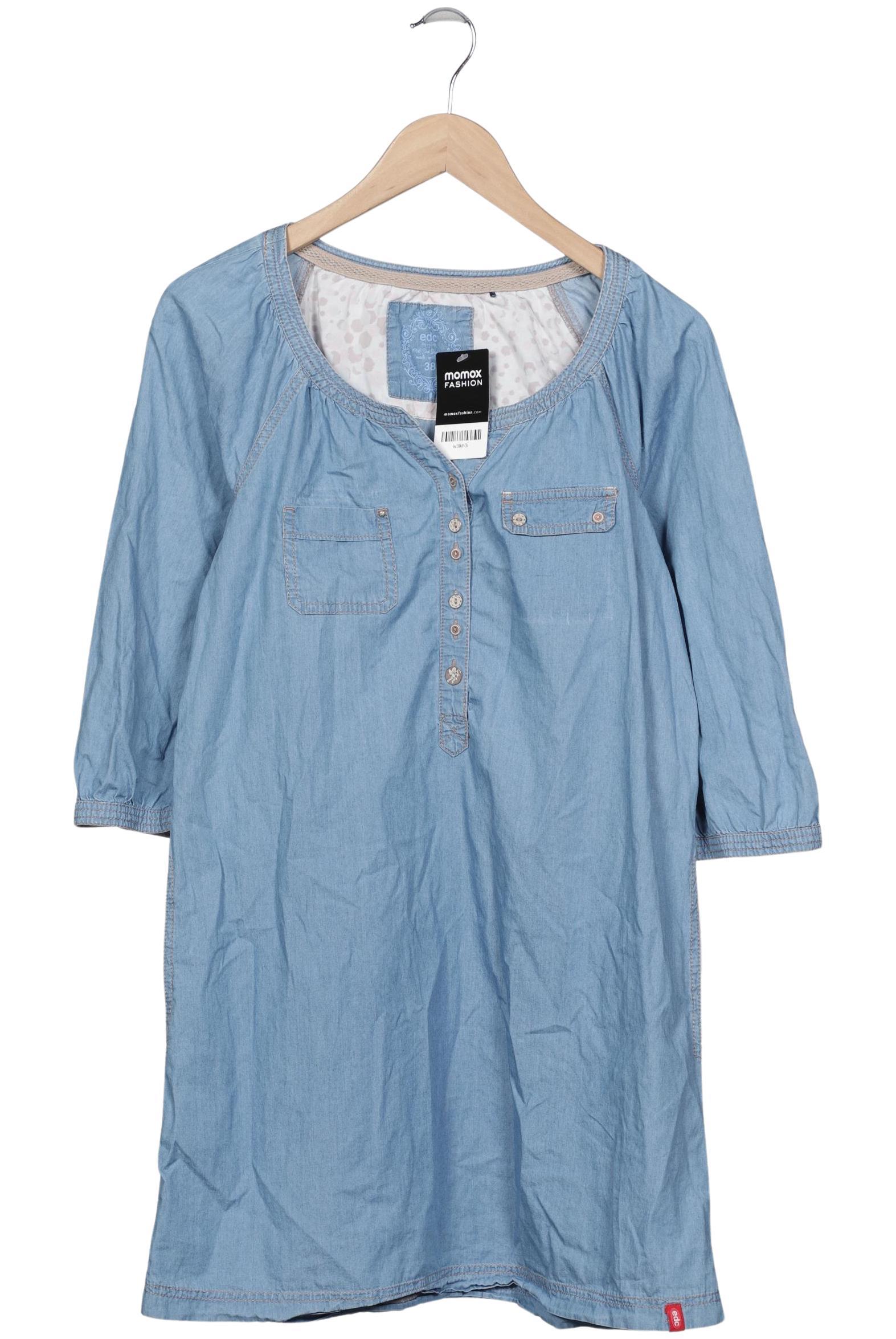 

edc by Esprit Damen Kleid, blau, Gr. 38