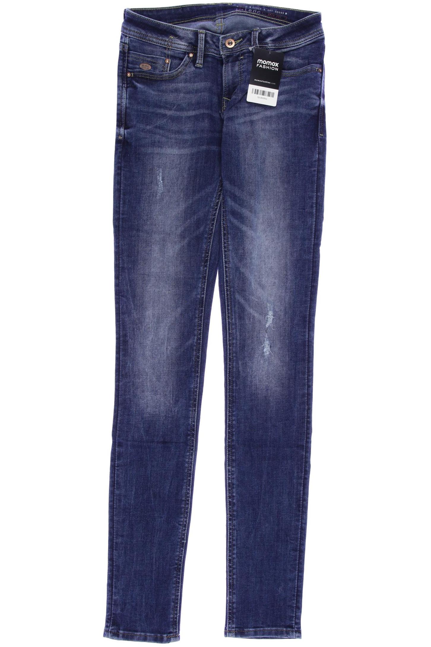 

edc by Esprit Damen Jeans, blau, Gr. 26
