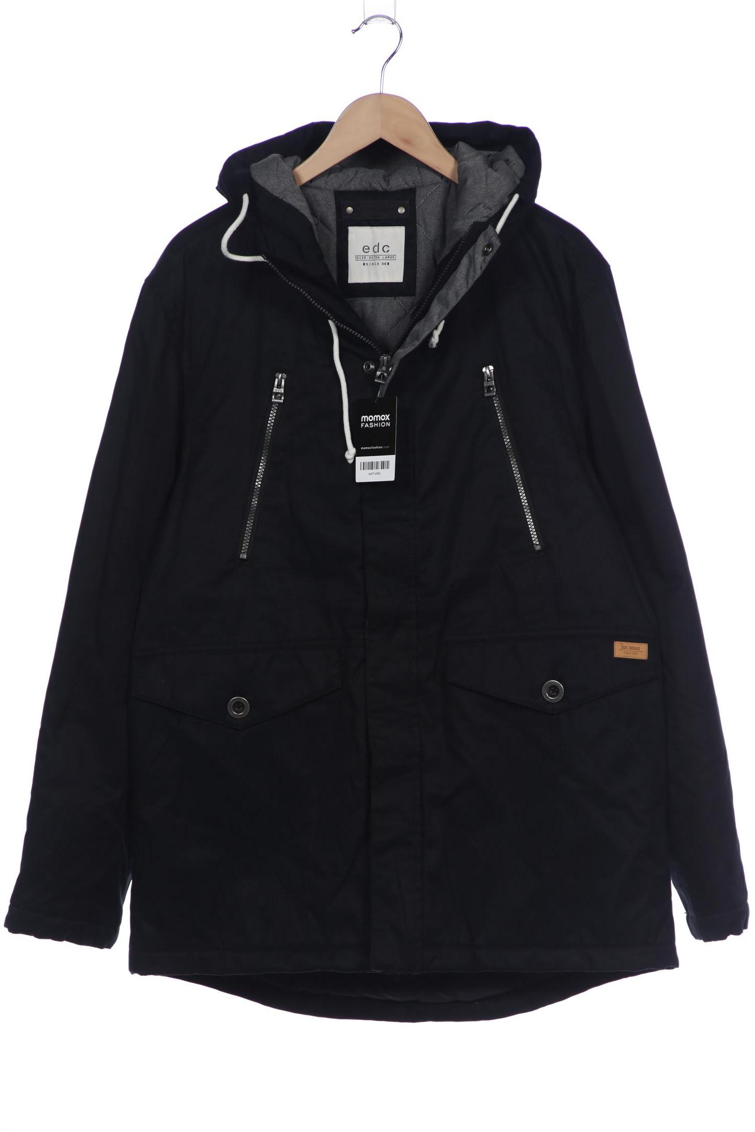 

edc by Esprit Herren Jacke, schwarz, Gr. 54