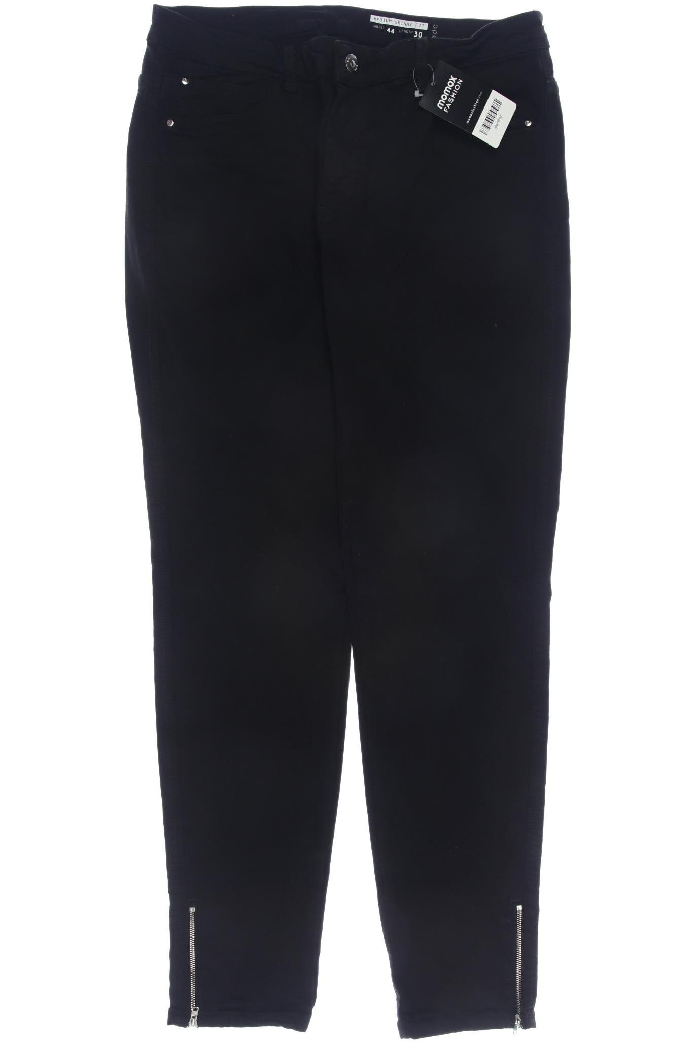 

edc by Esprit Damen Jeans, schwarz, Gr. 44