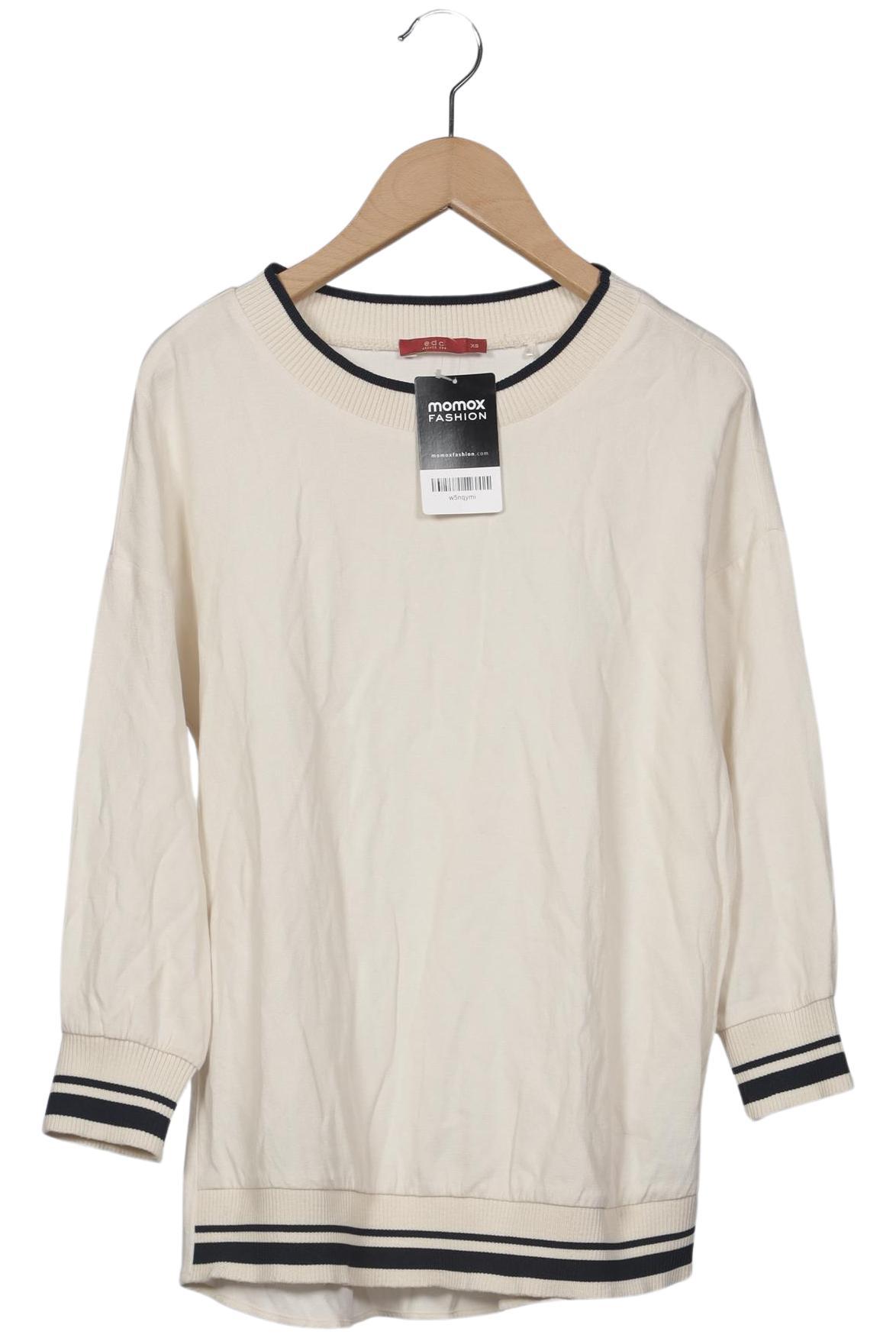 Thumbnail - edc by Esprit Damen Langarmshirt, cremeweiß, Gr. 34