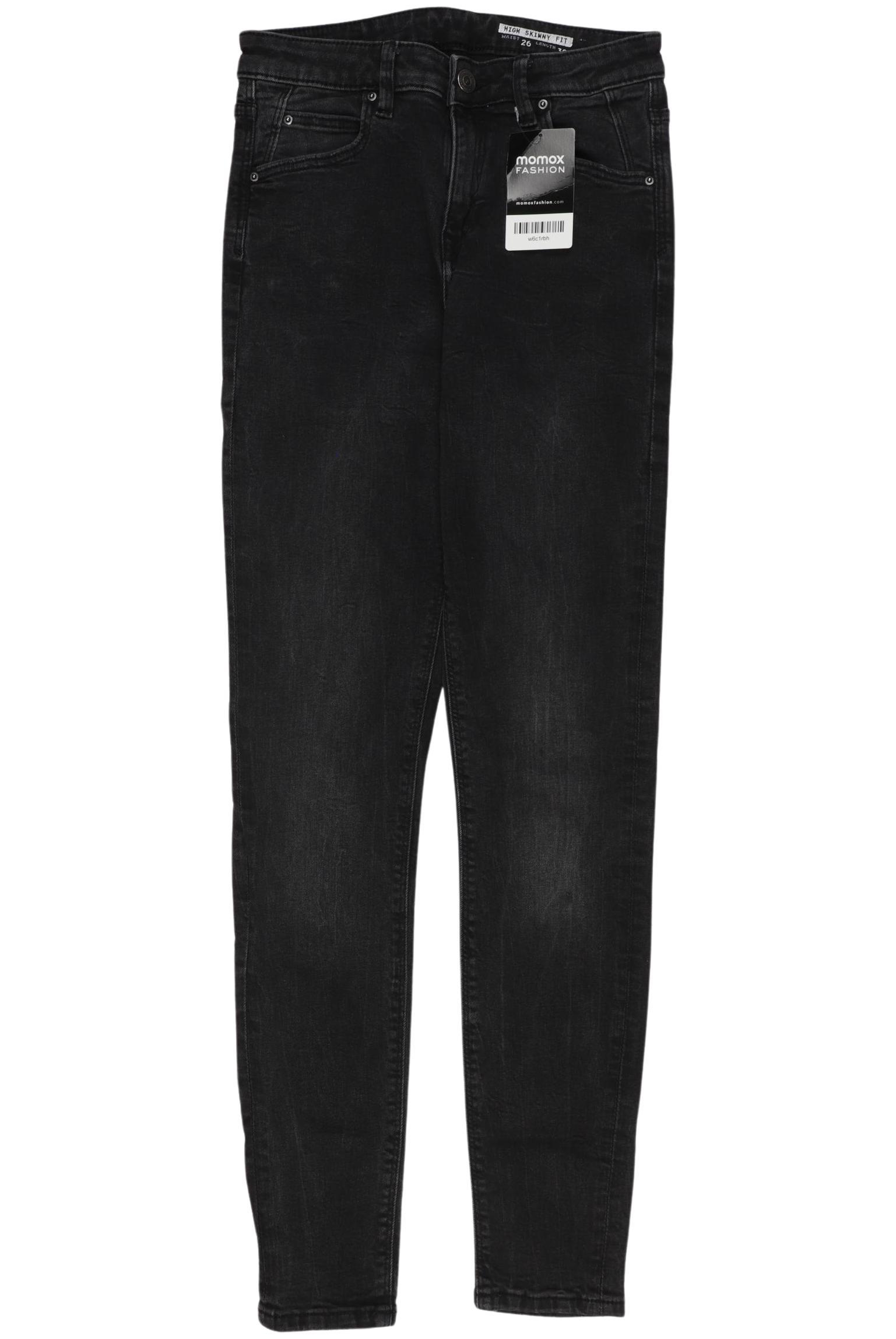 

edc by Esprit Damen Jeans, schwarz, Gr. 26