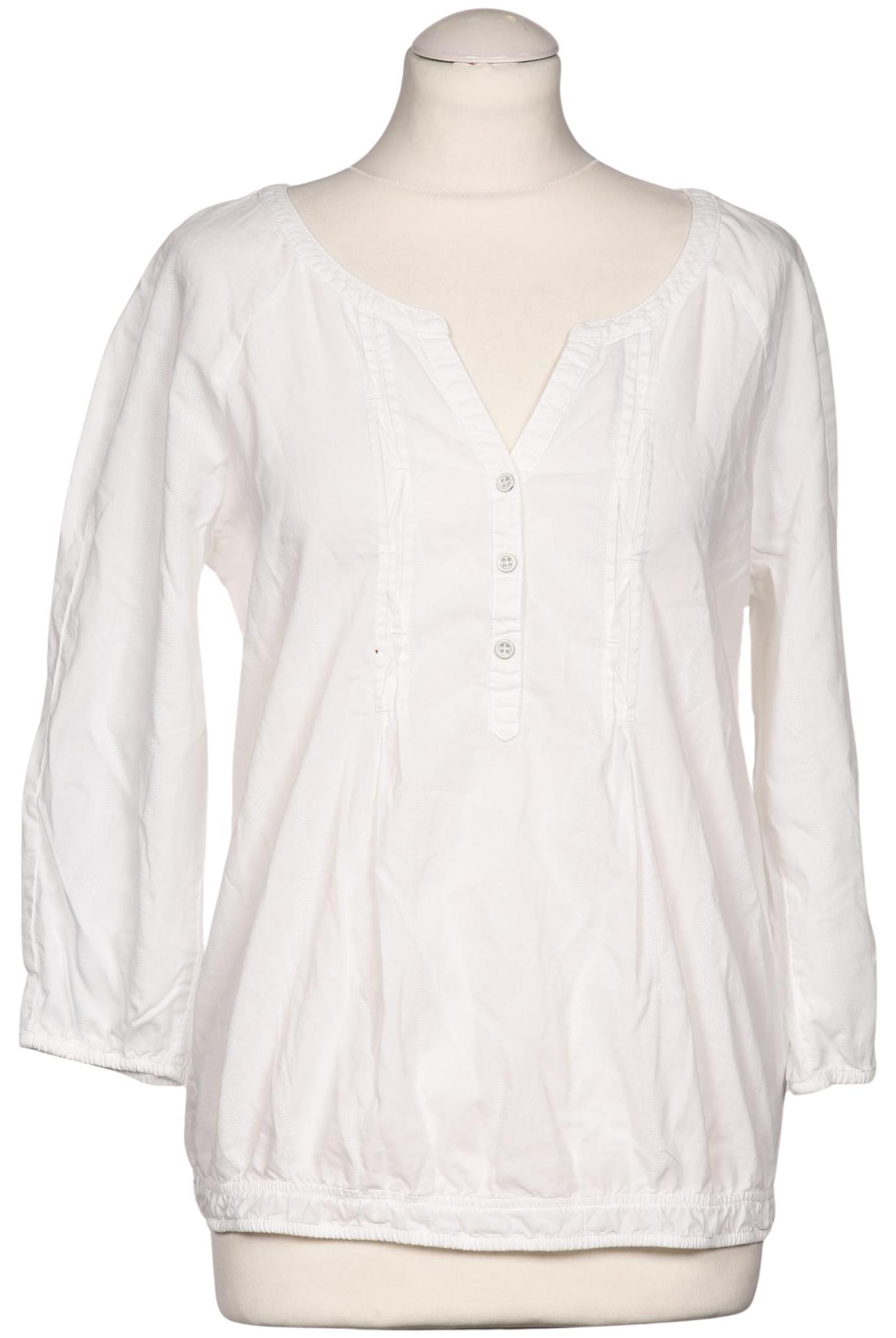 

edc by Esprit Damen Bluse, weiß, Gr. 38