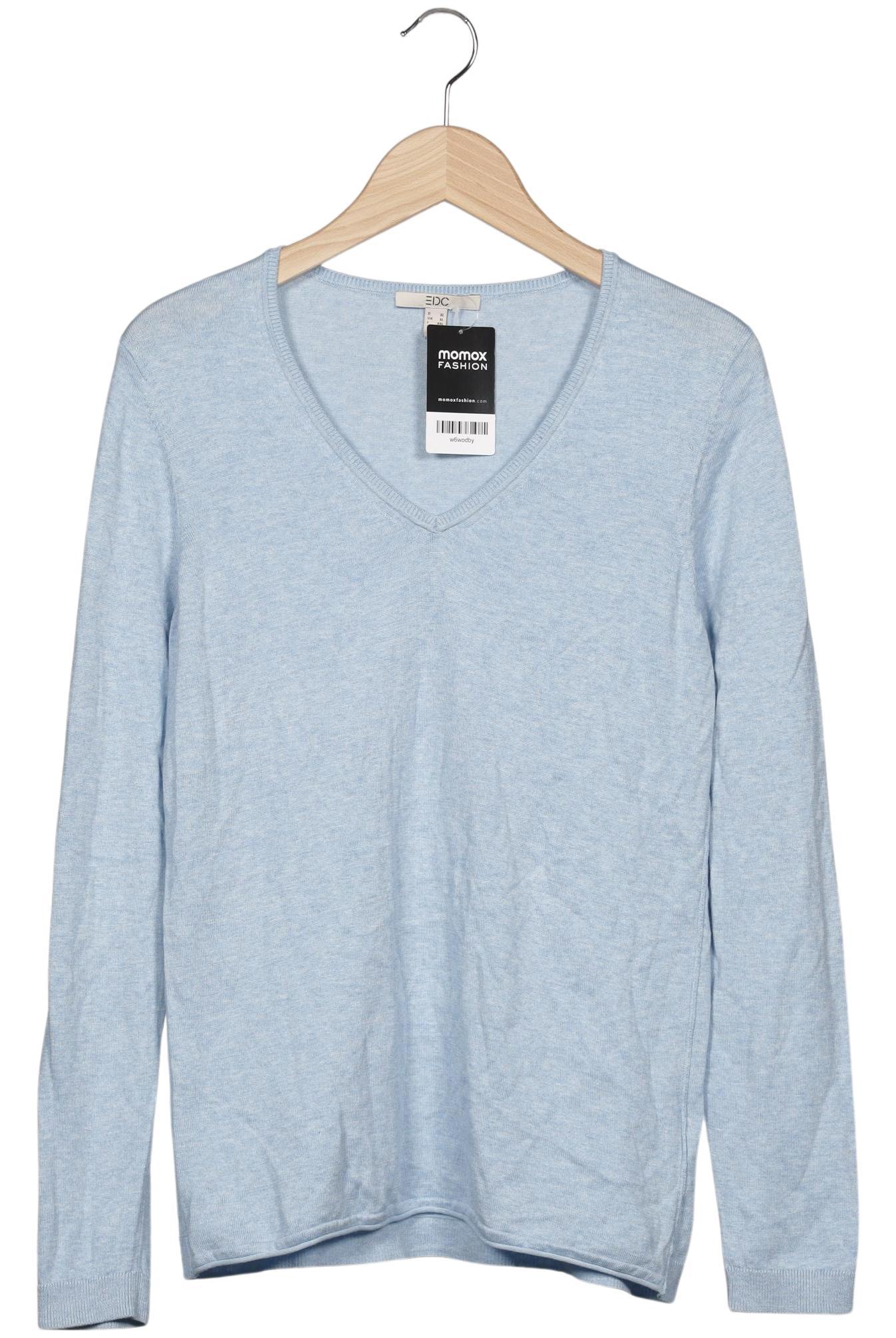 

edc by Esprit Damen Pullover, hellblau, Gr. 44