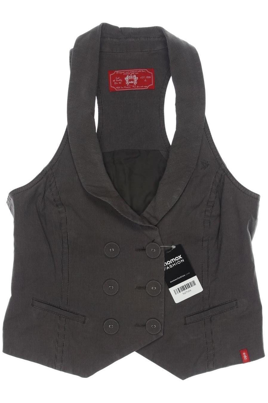 

edc by Esprit Damen Weste, braun, Gr. 42